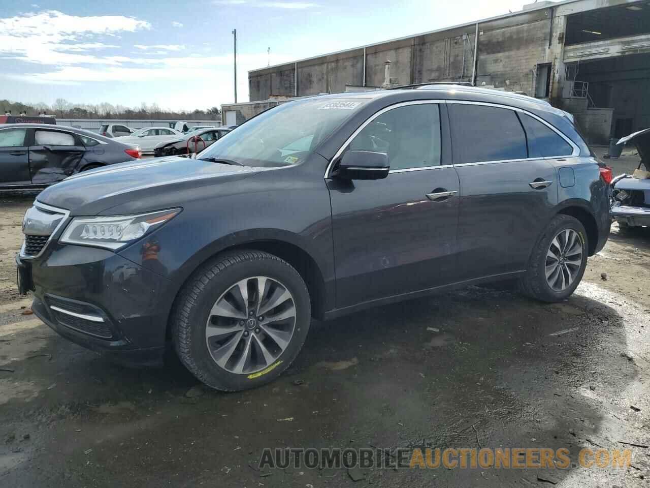 5FRYD4H48GB050337 ACURA MDX 2016