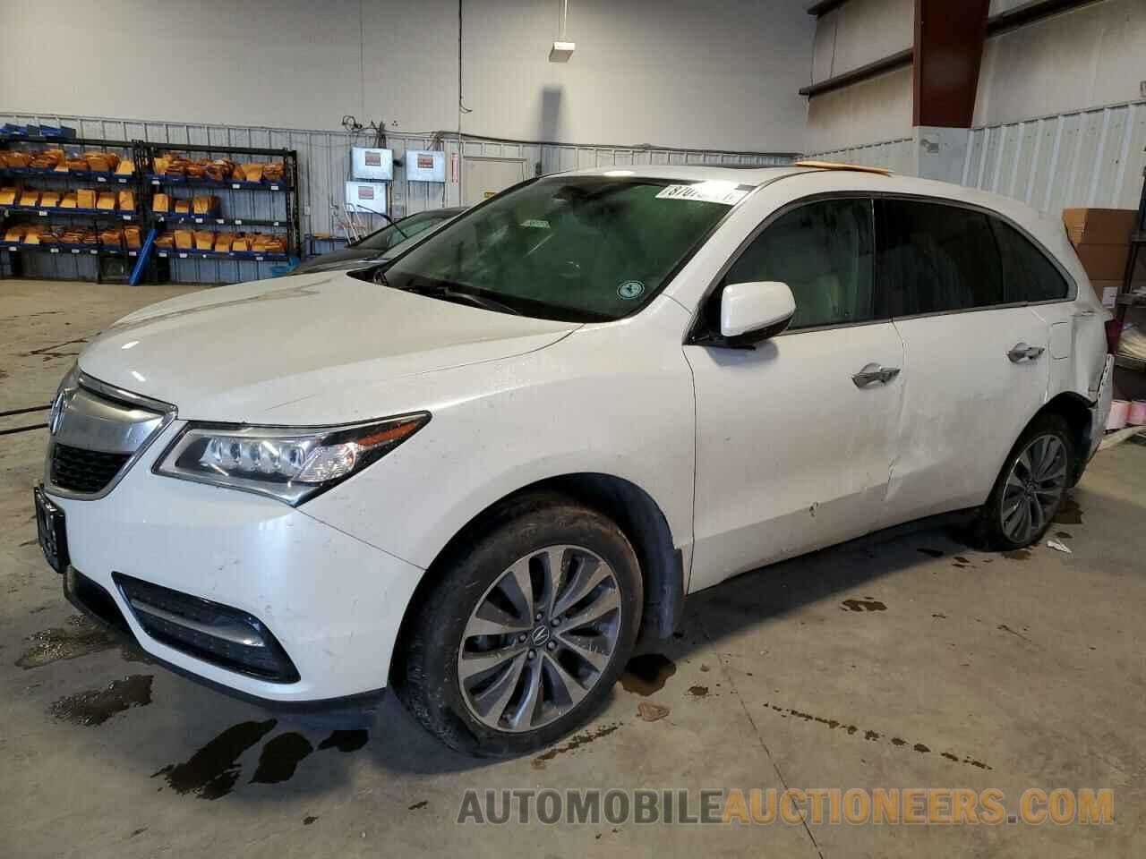 5FRYD4H49EB009390 ACURA MDX 2014