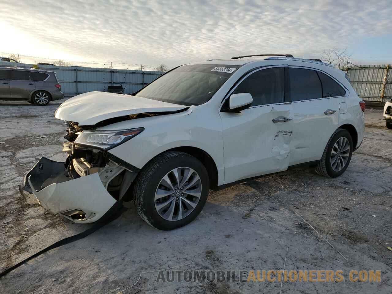 5FRYD4H49GB039427 ACURA MDX 2016