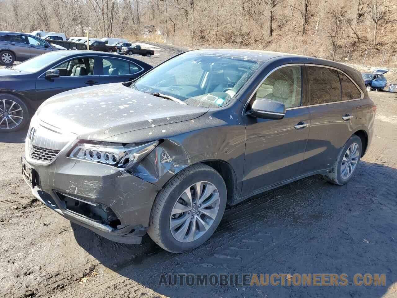 5FRYD4H4XEB024562 ACURA MDX 2014