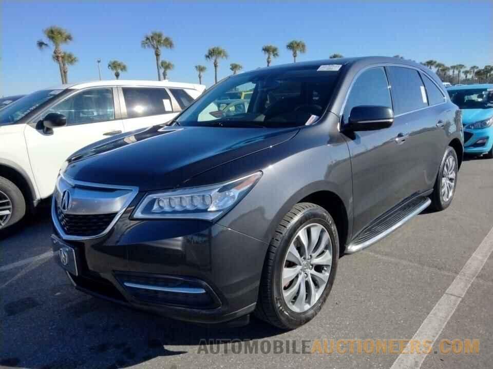 5FRYD4H4XFB030587 Acura MDX 2015