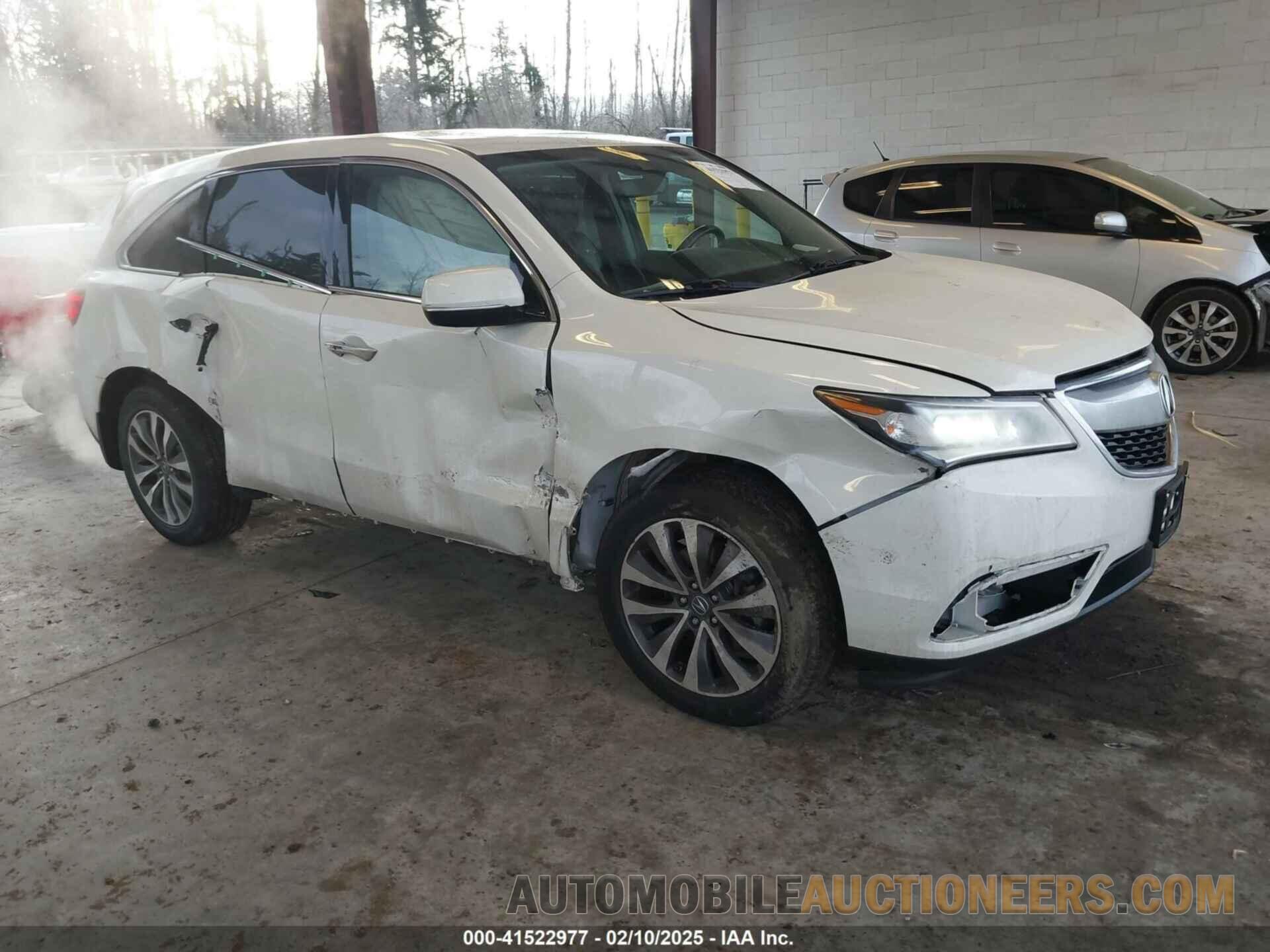 5FRYD4H4XGB047794 ACURA MDX 2016