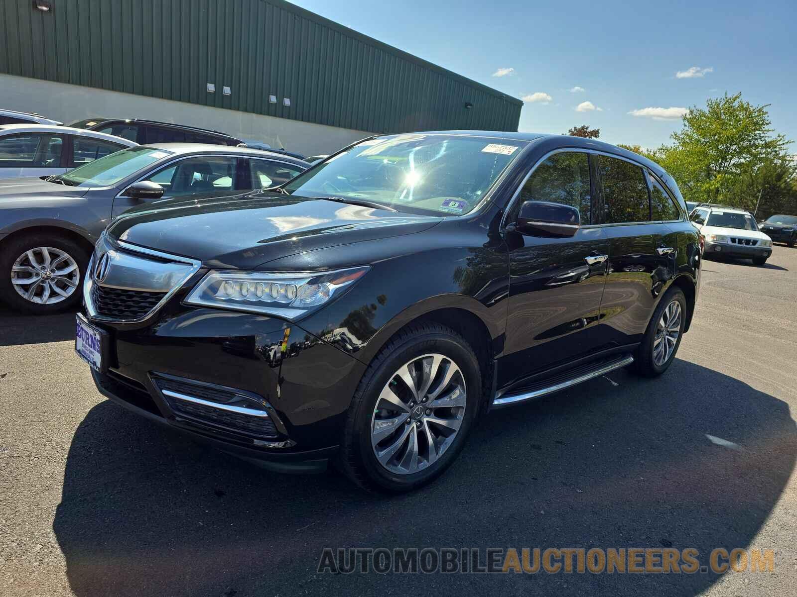 5FRYD4H60FB017901 Acura MDX 2015