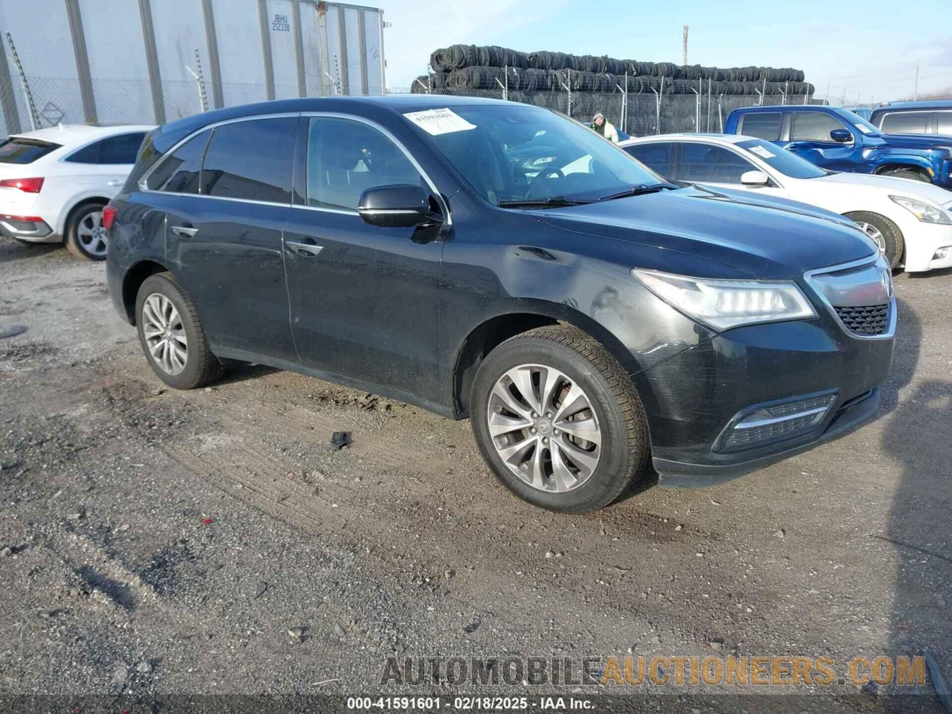 5FRYD4H69FB002703 ACURA MDX 2015