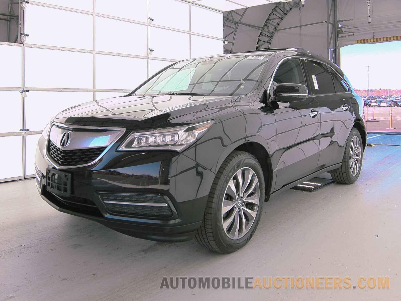 5FRYD4H69FB012812 Acura MDX 2015