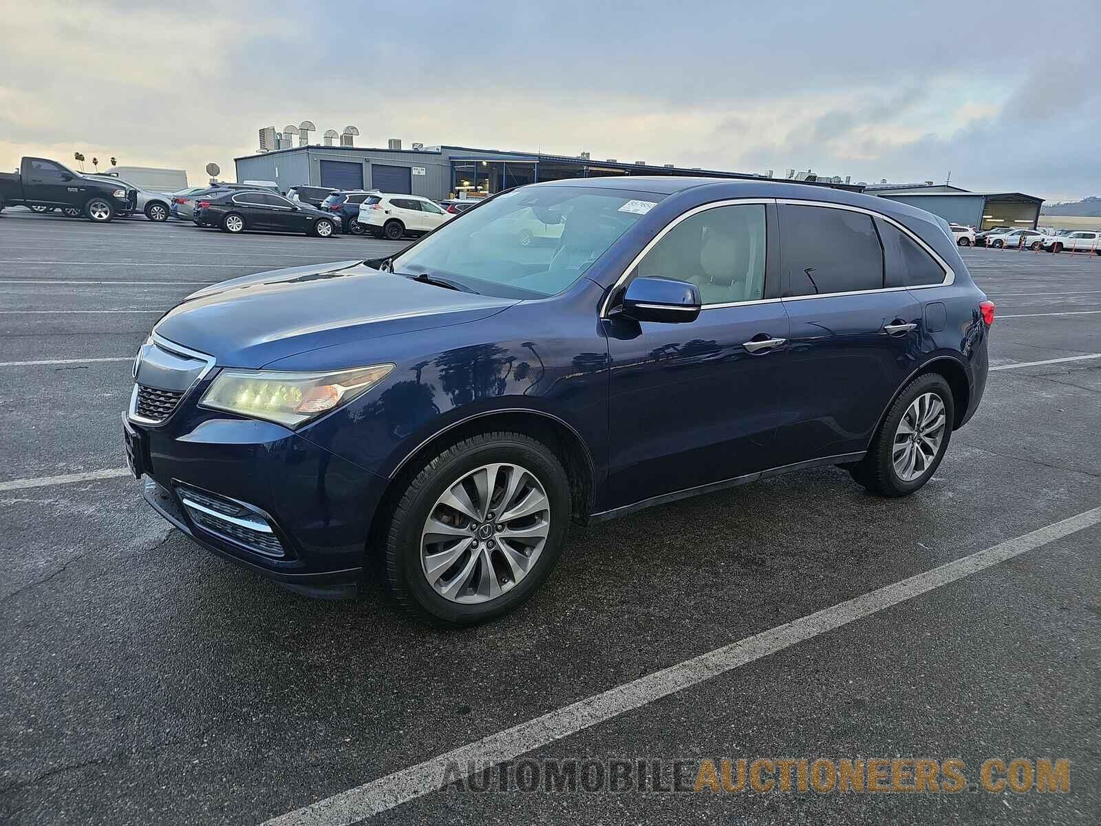 5FRYD4H6XGB016241 Acura MDX 2016