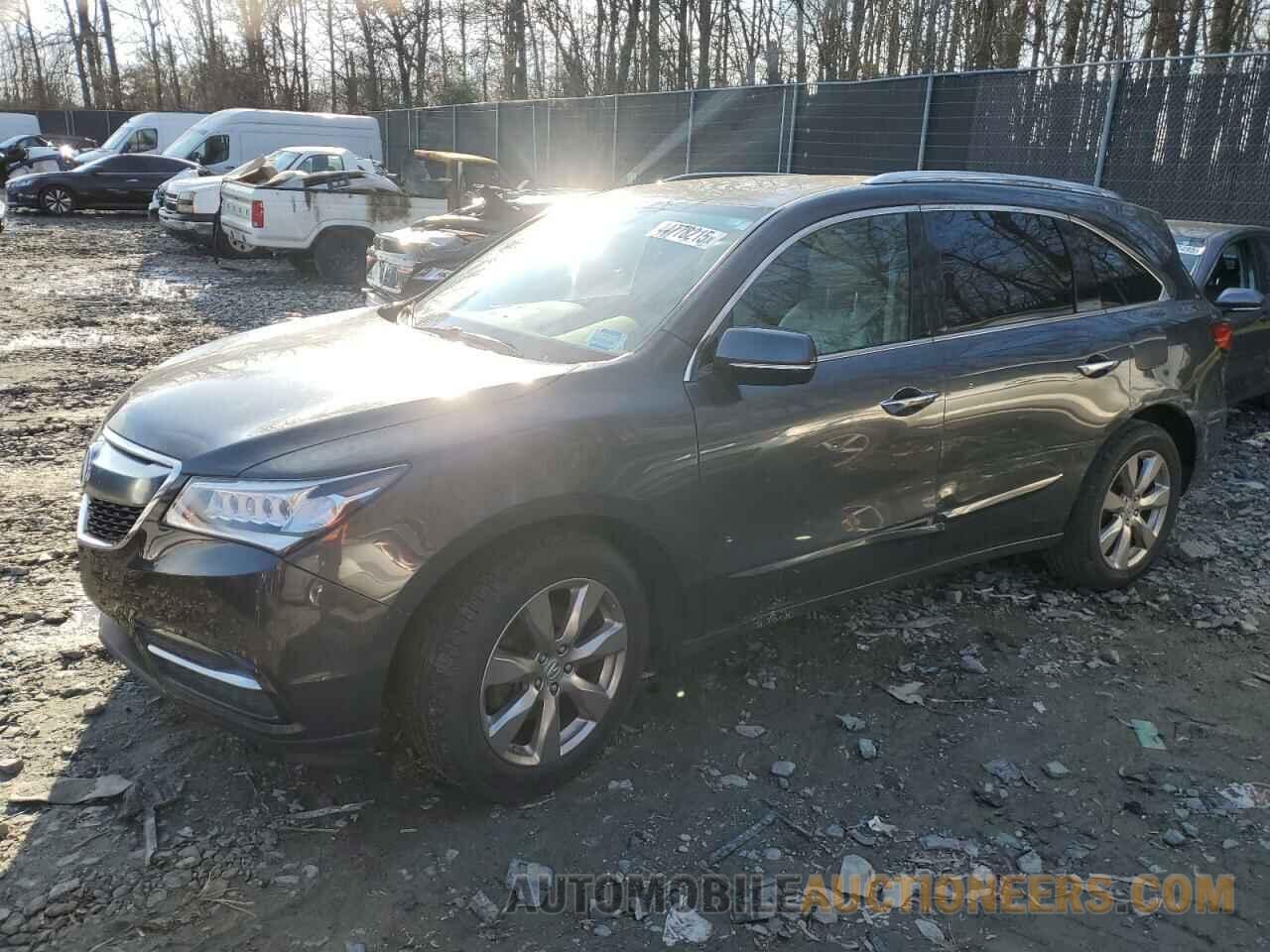 5FRYD4H90GB034838 ACURA MDX 2016