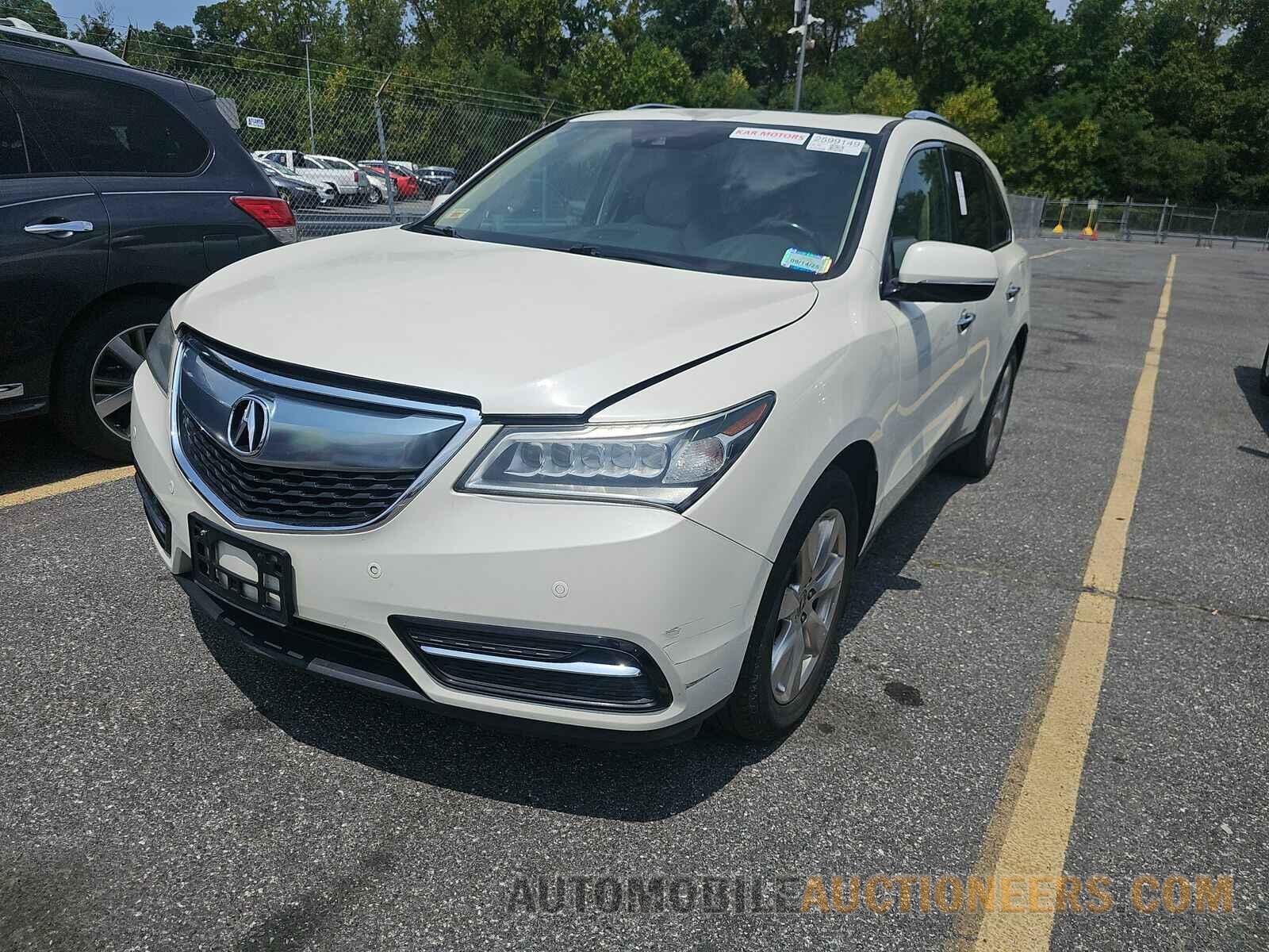 5FRYD4H90GB052806 Acura MDX 2016