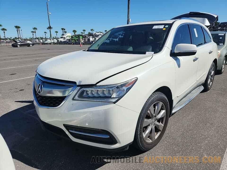 5FRYD4H91GB001475 Acura MDX 2016