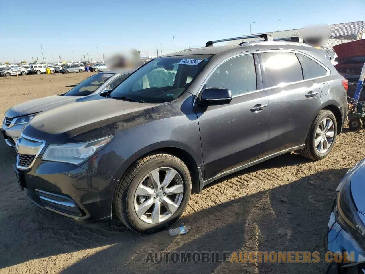 5FRYD4H91GB051972 ACURA MDX 2016