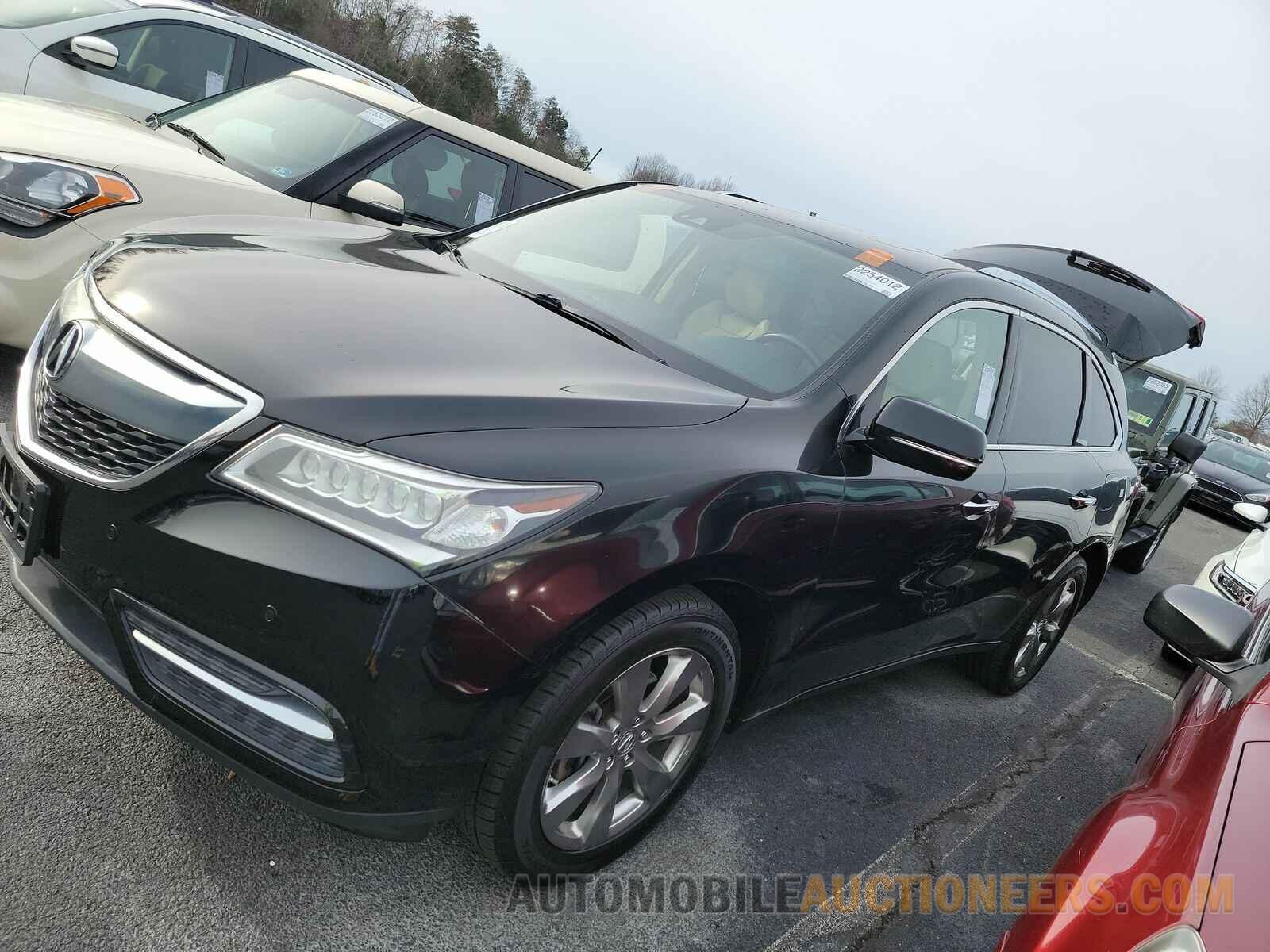 5FRYD4H93GB007231 Acura MDX 2016