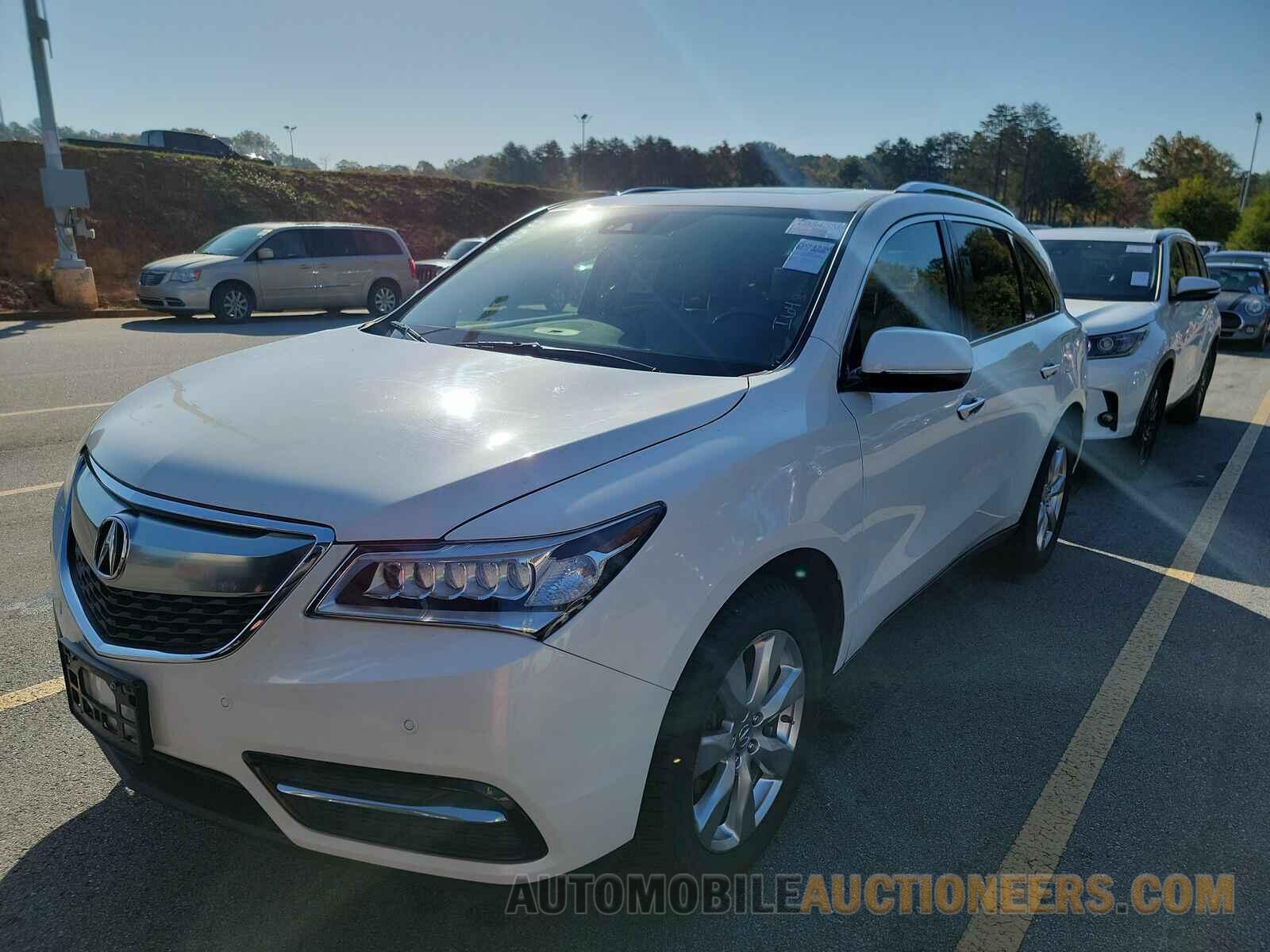 5FRYD4H94GB052744 Acura MDX 2016