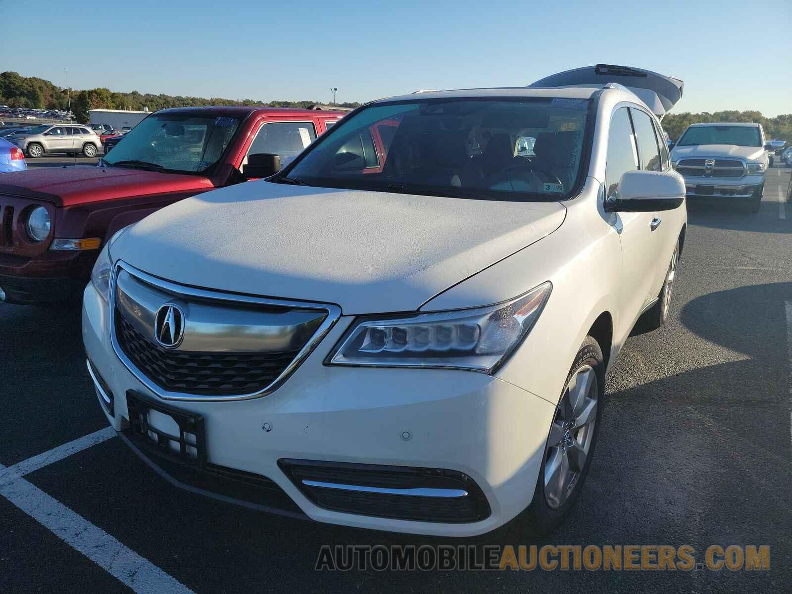 5FRYD4H99GB052836 Acura MDX 2016