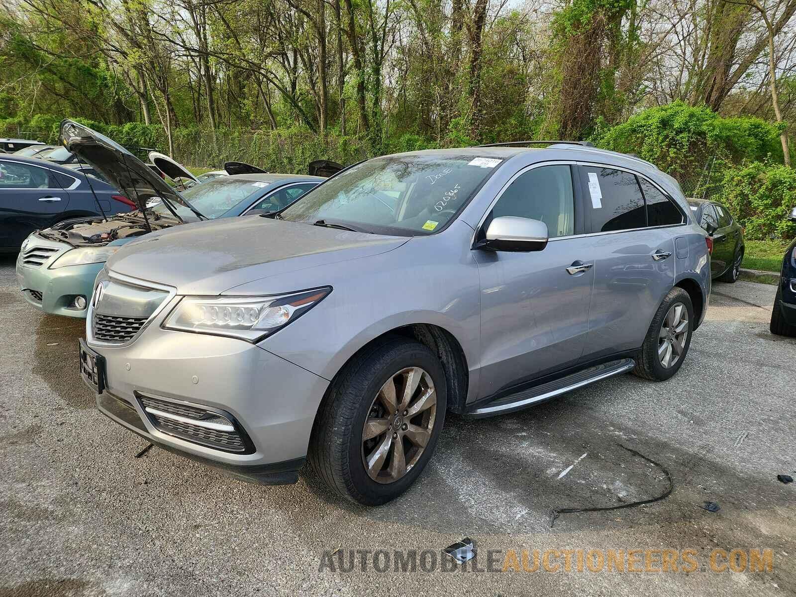 5FRYD4H9XGB020865 Acura MDX 2016