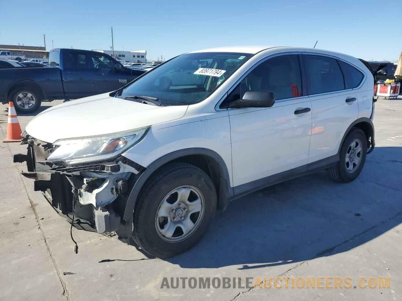 5J6RM3H37GL007462 HONDA CRV 2016