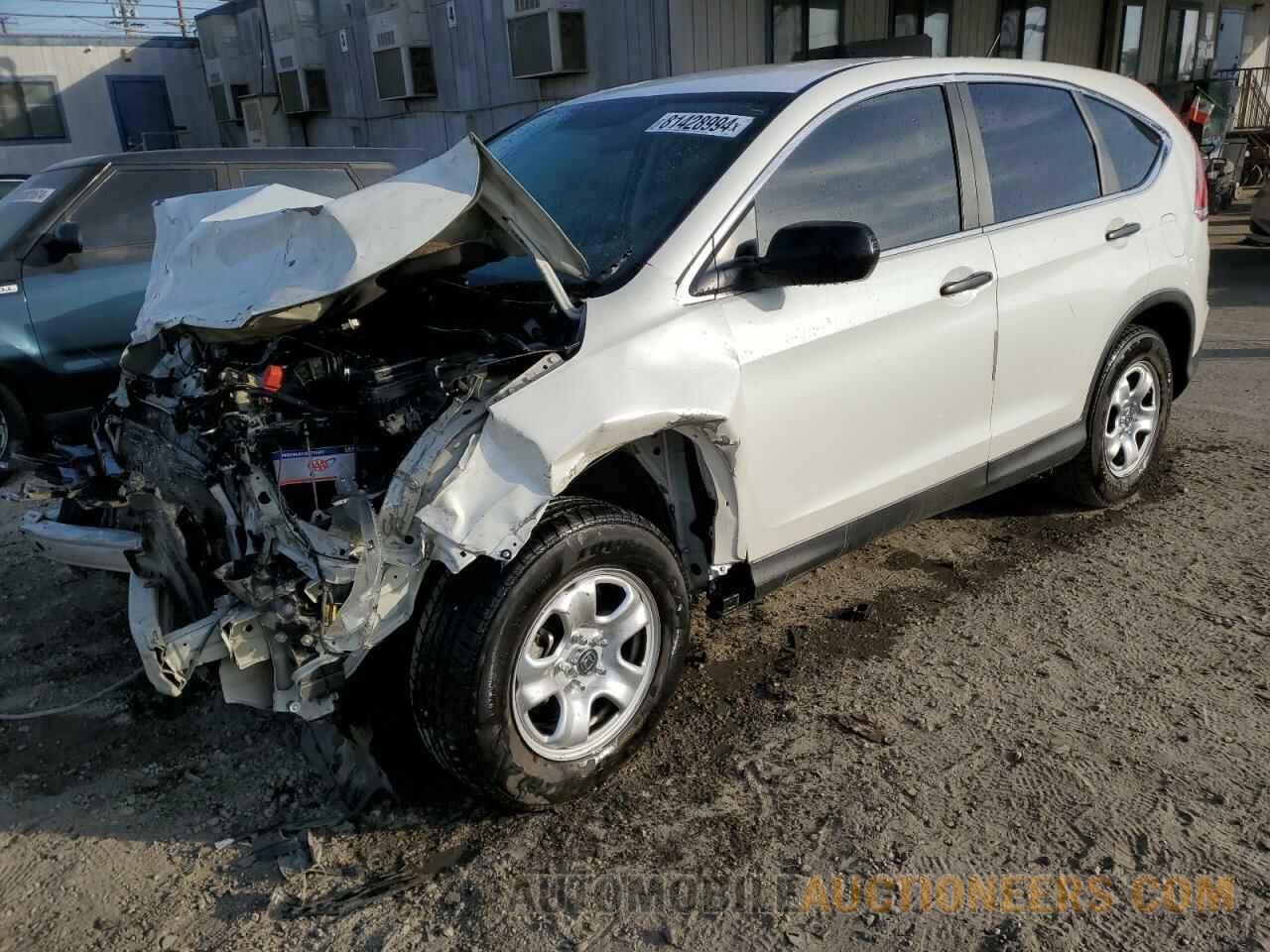 5J6RM3H39DL012920 HONDA CRV 2013