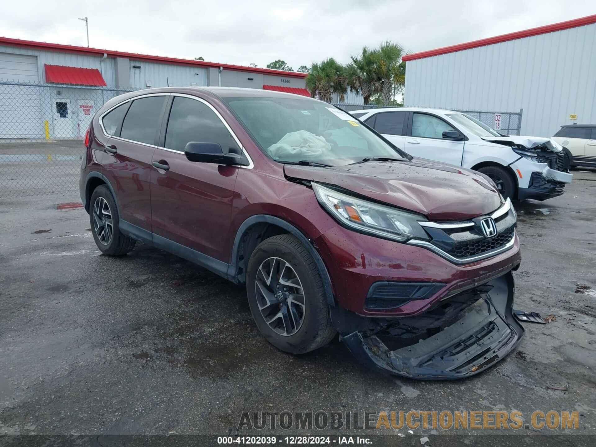 5J6RM3H43GL027183 HONDA CR-V 2016