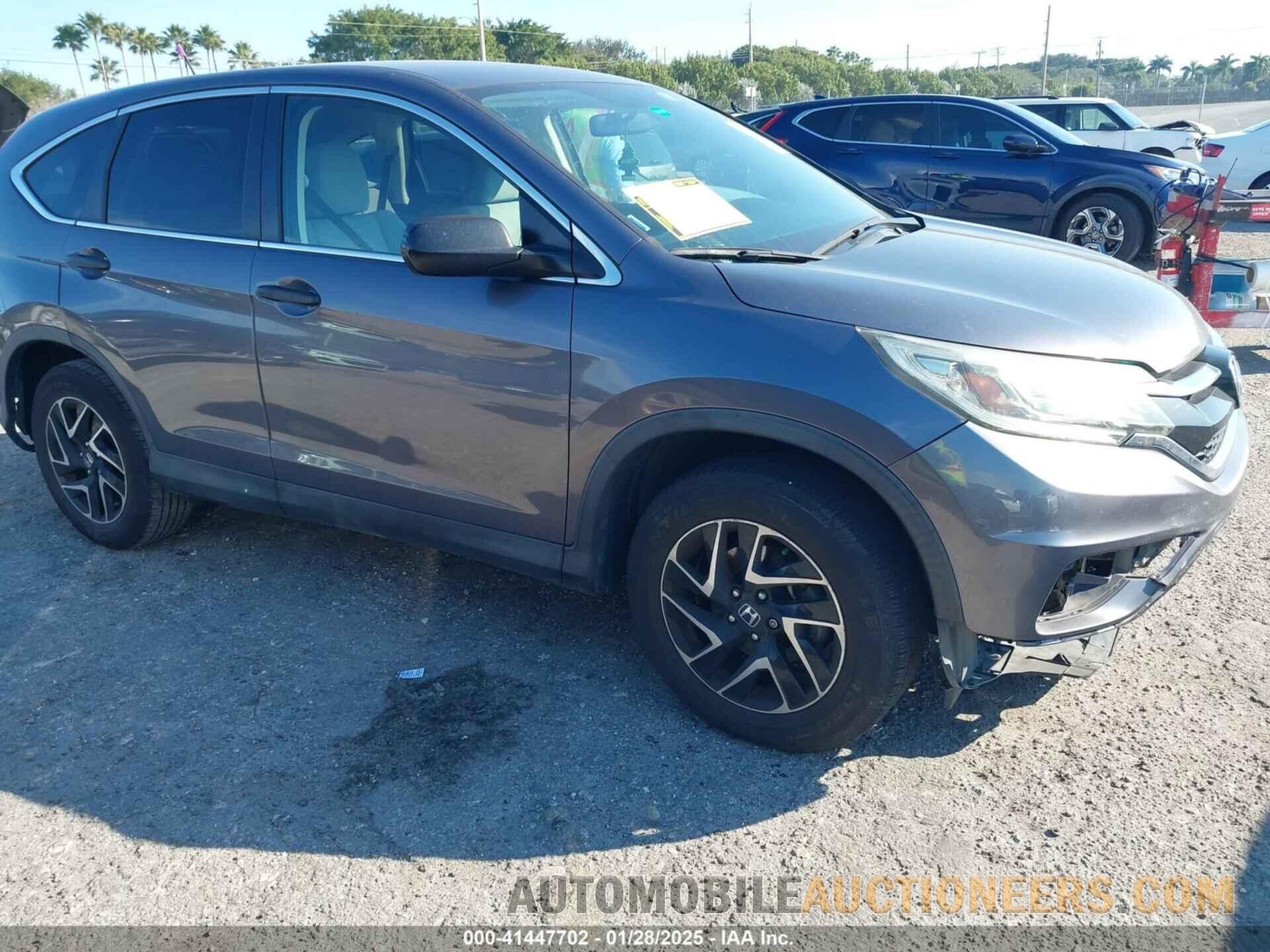 5J6RM3H47GL025047 HONDA CR-V 2016