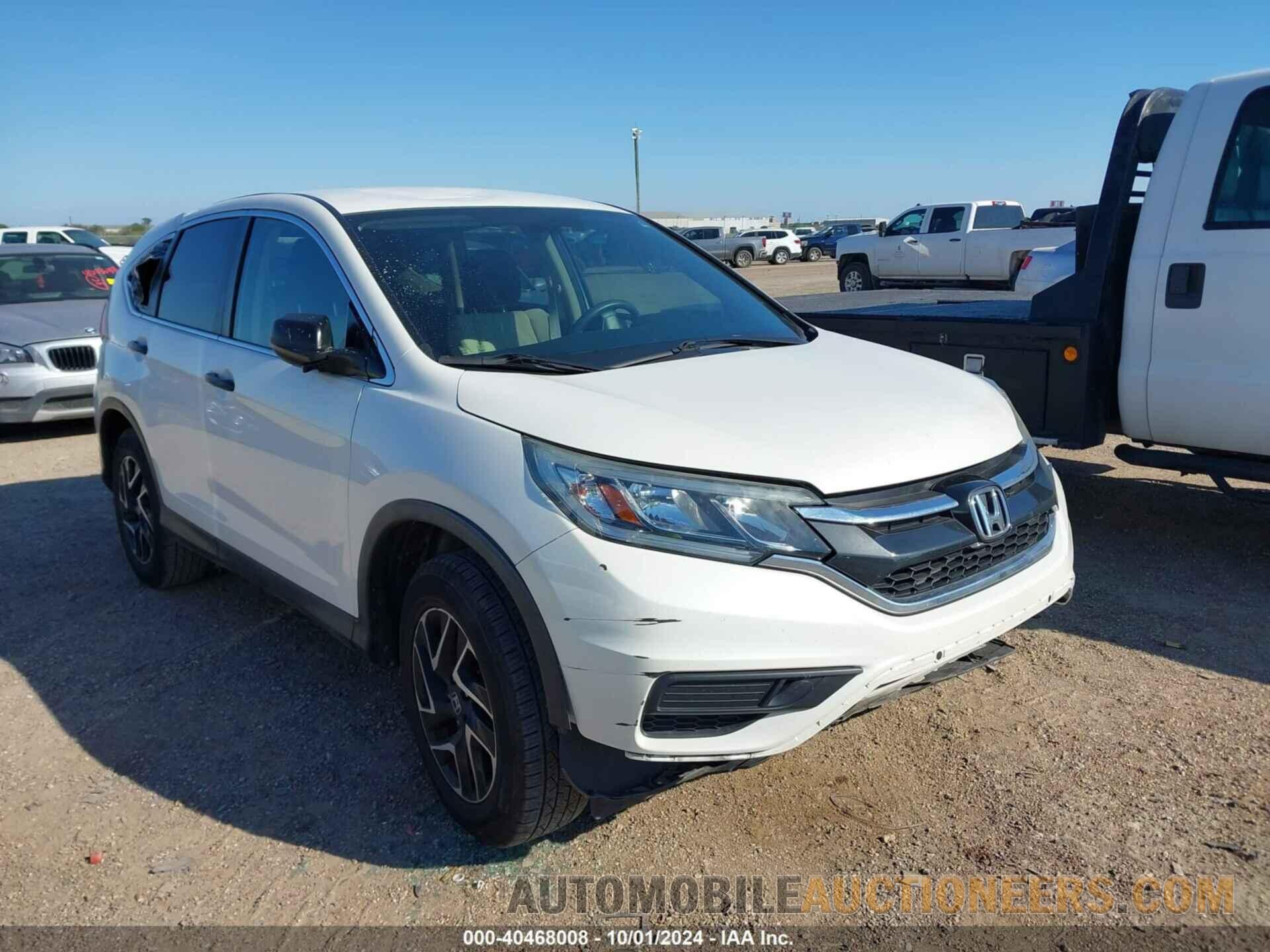 5J6RM3H4XGL014219 HONDA CR-V 2016