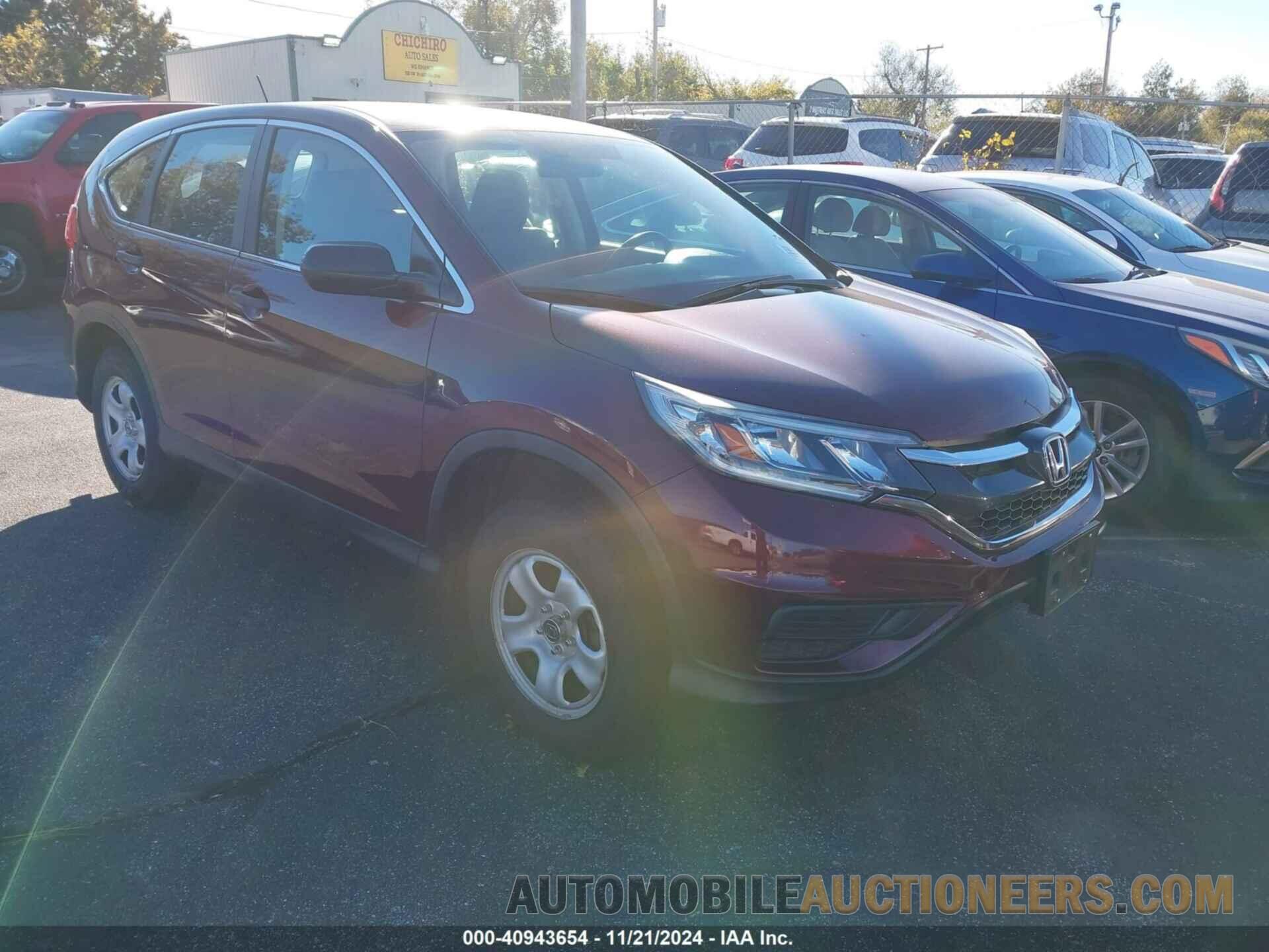 5J6RM4H30FL126829 HONDA CR-V 2015