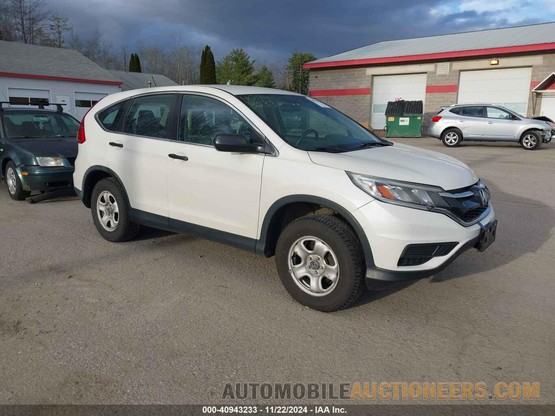 5J6RM4H33GL045230 HONDA CR-V 2016