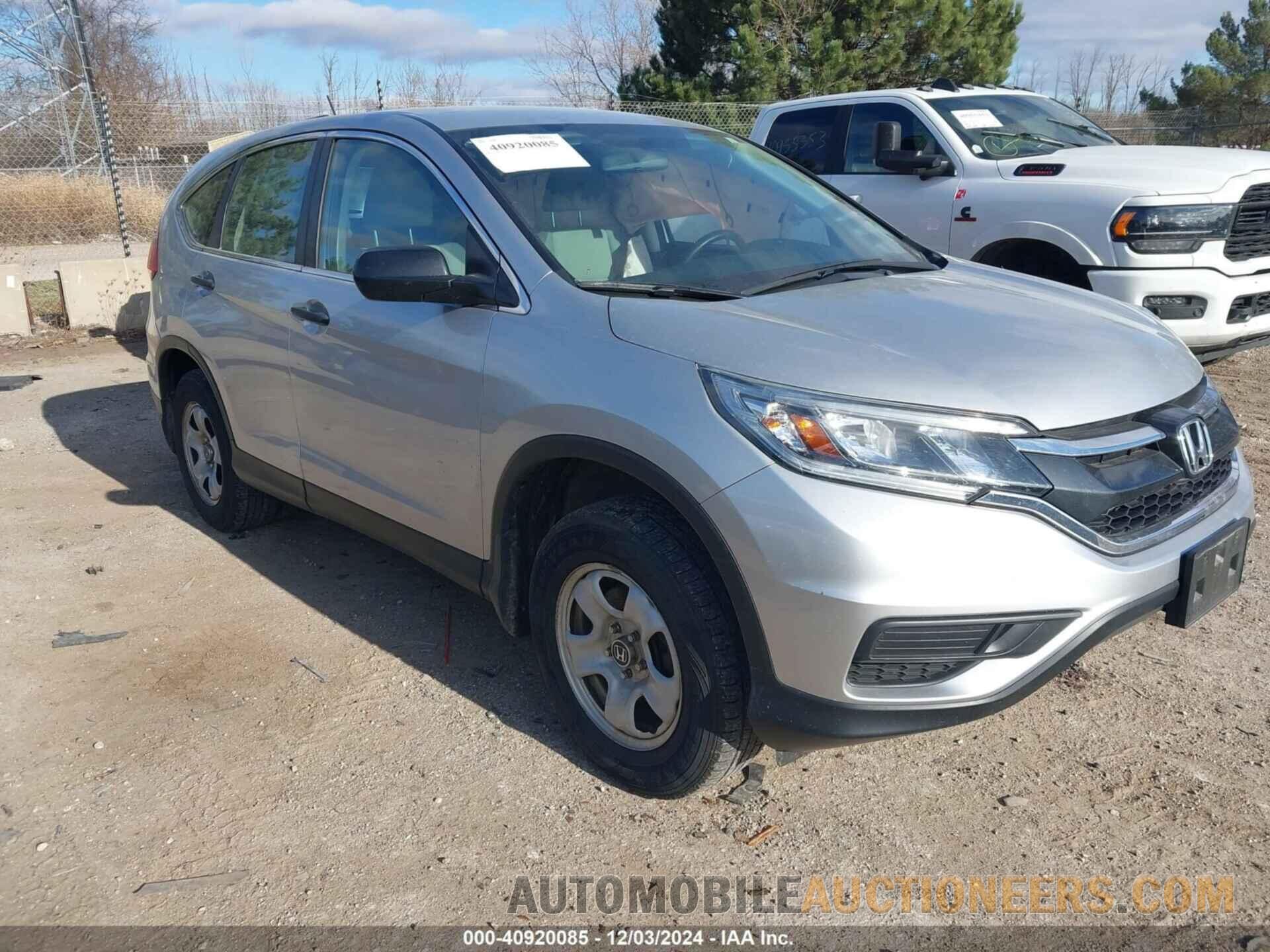 5J6RM4H35GL083803 HONDA CR-V 2016