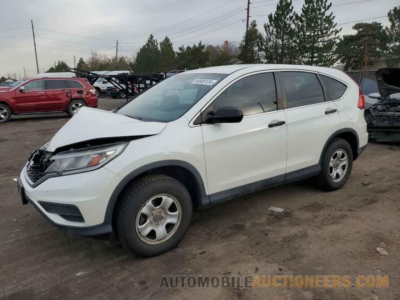 5J6RM4H36GL101256 HONDA CRV 2016