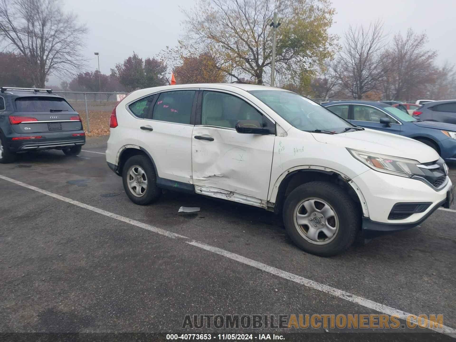 5J6RM4H38GL005760 HONDA CR-V 2016