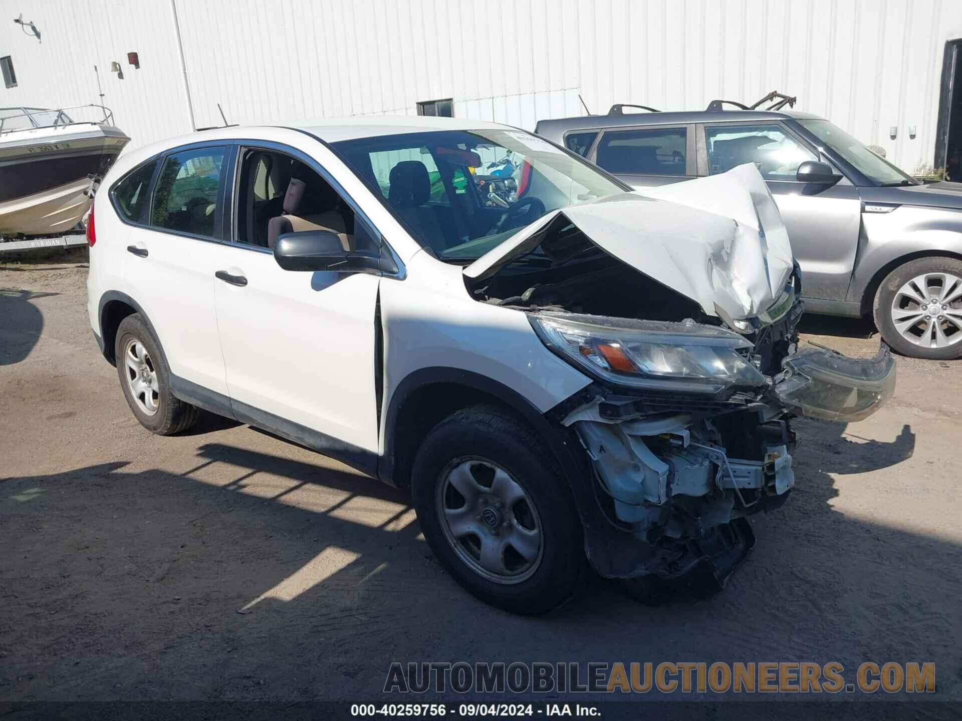 5J6RM4H38GL123582 HONDA CR-V 2016