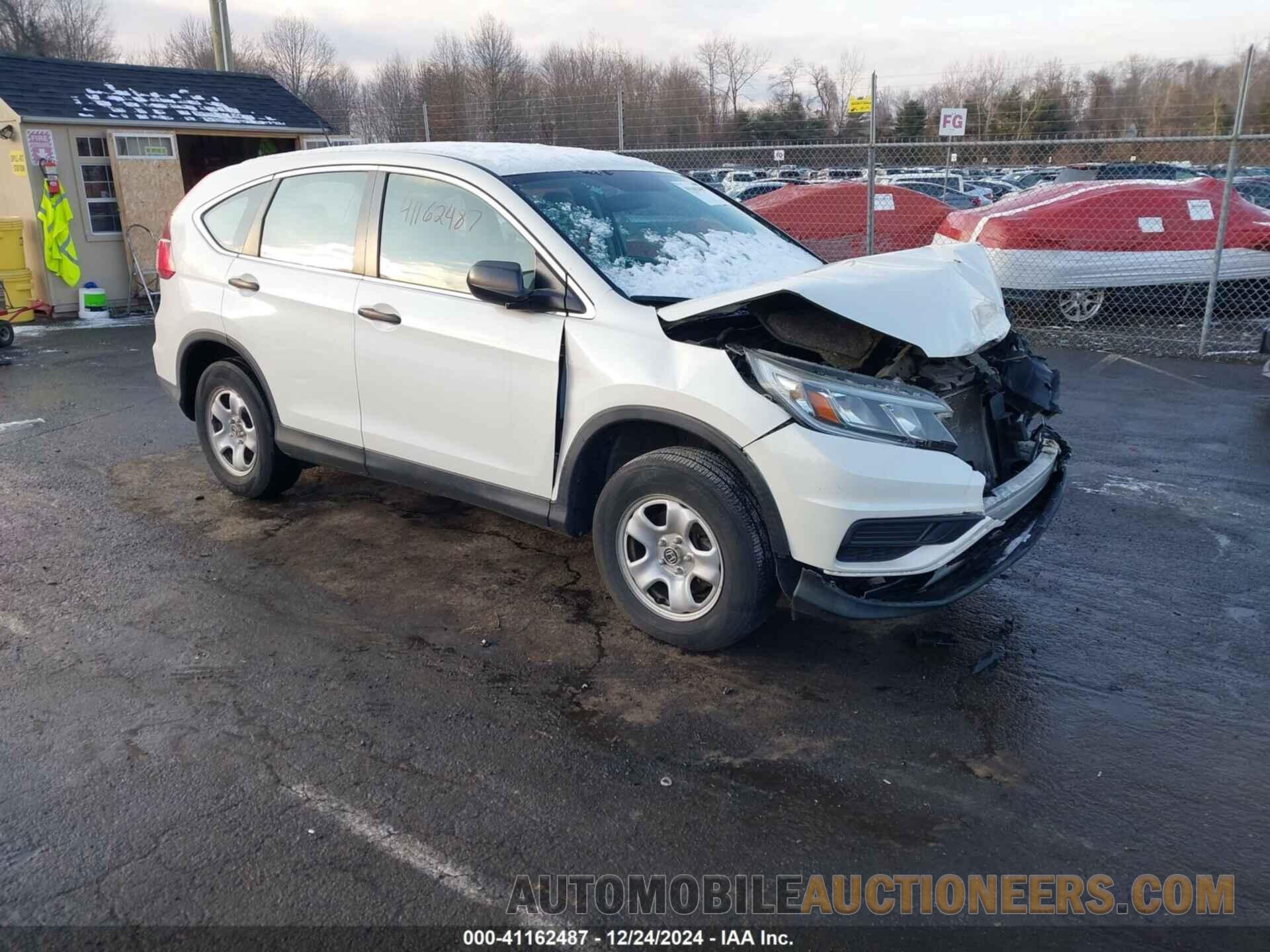 5J6RM4H39GL138169 HONDA CR-V 2016