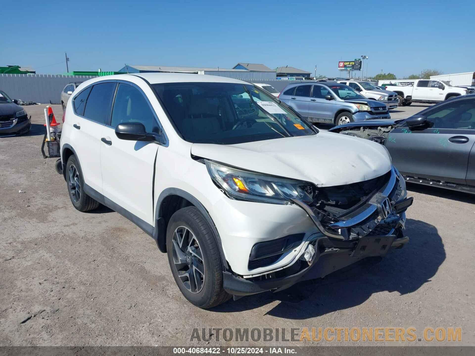 5J6RM4H44GL078648 HONDA CR-V 2016