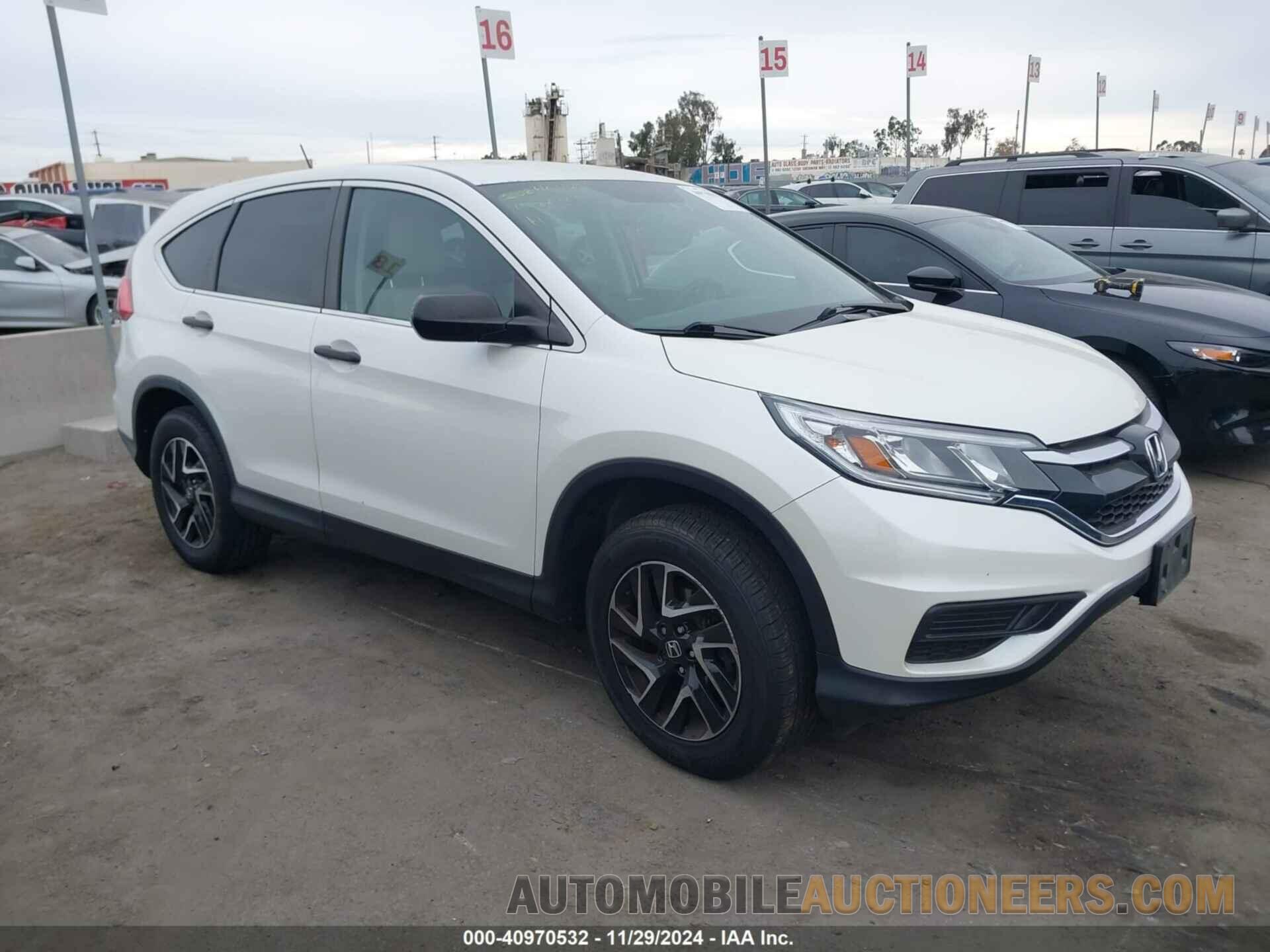 5J6RM4H48GL058015 HONDA CR-V 2016