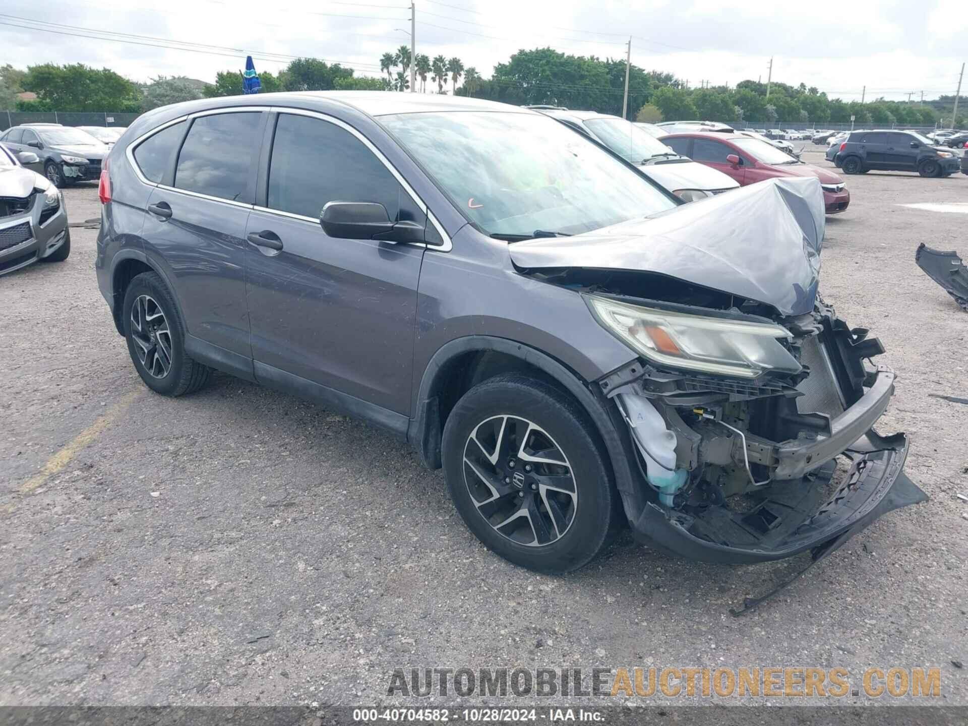 5J6RM4H48GL078068 HONDA CR-V 2016