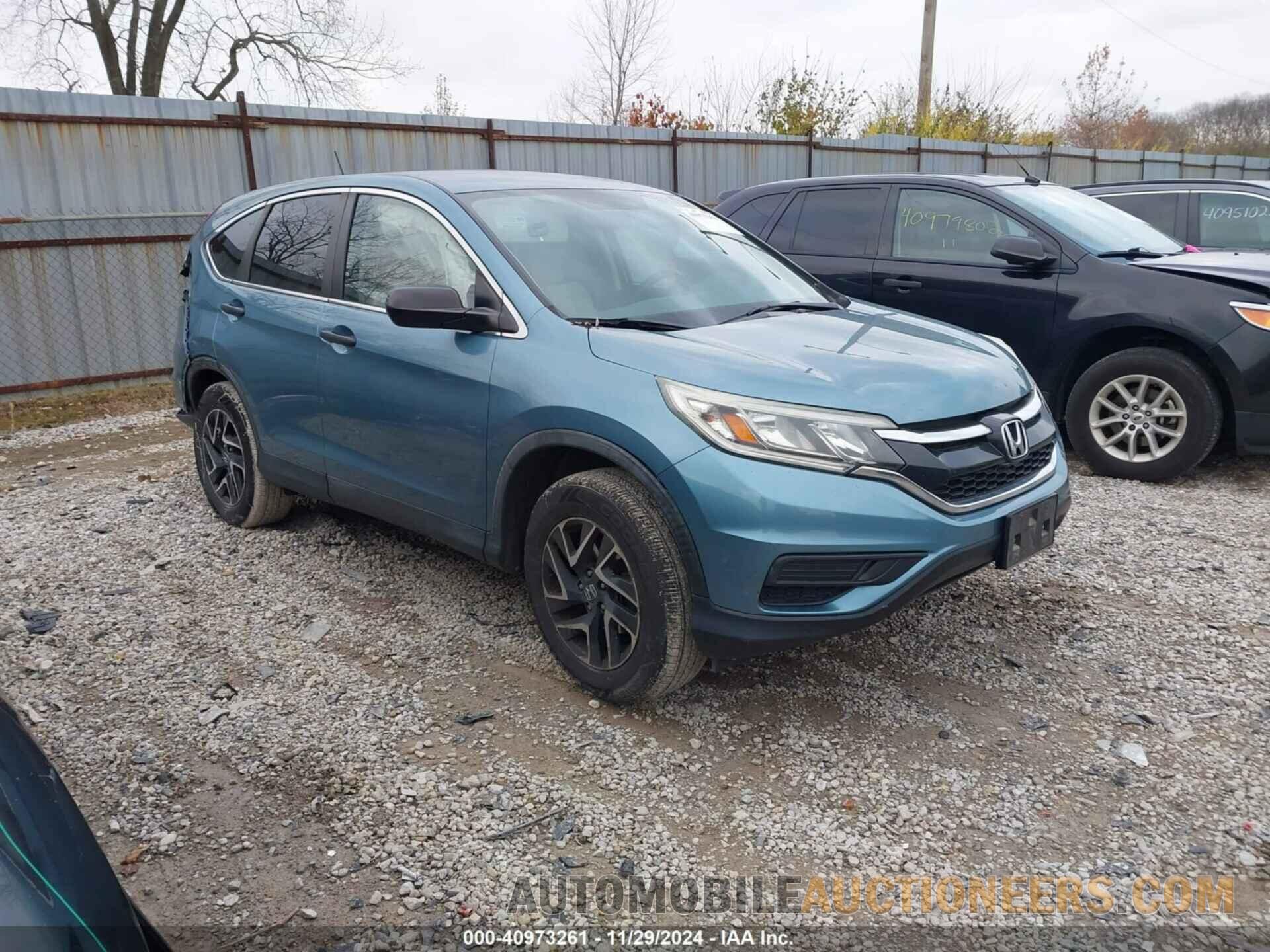 5J6RM4H49GL035133 HONDA CR-V 2016