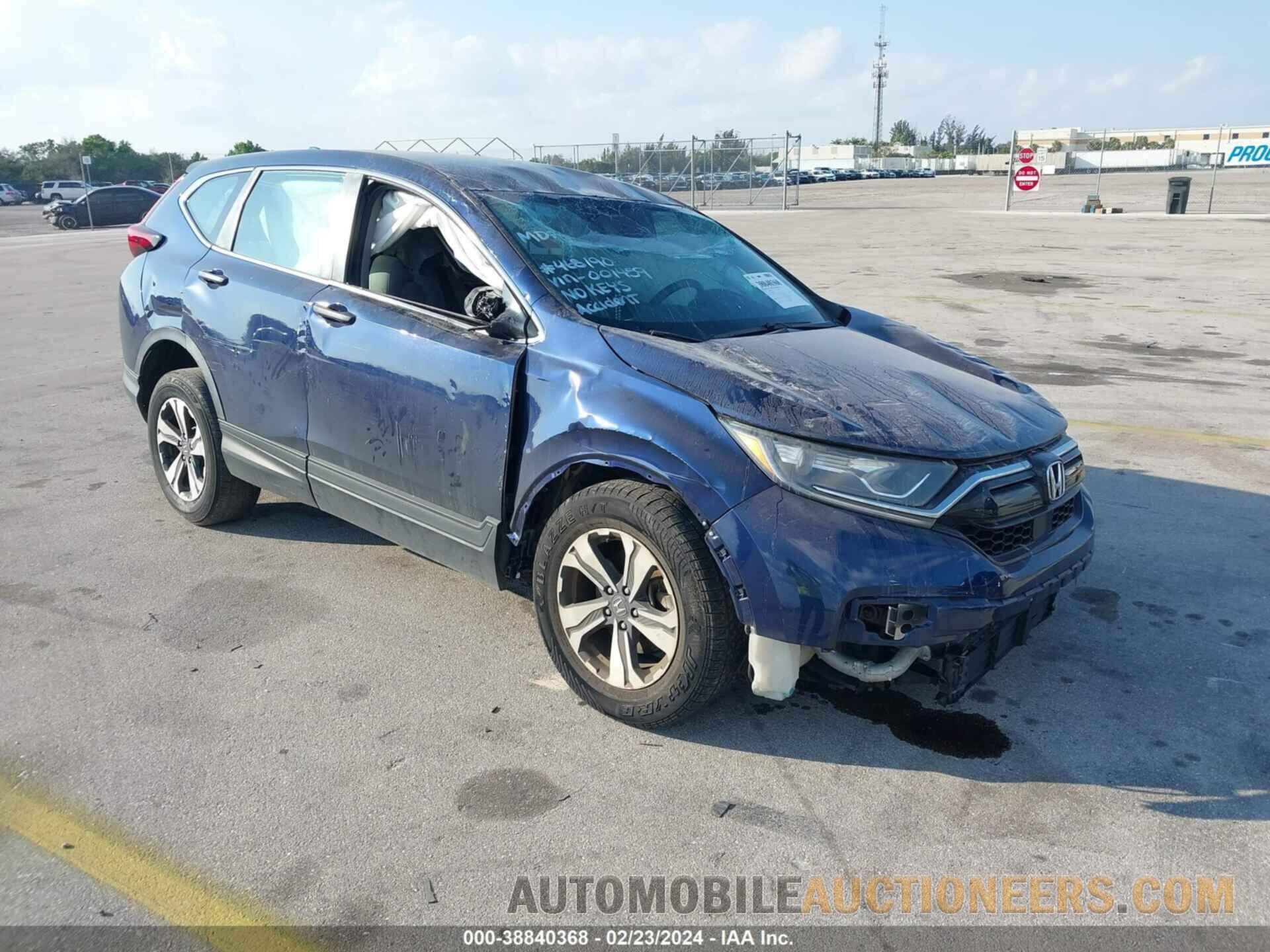 5J6RW1H2XLL001459 HONDA CR-V 2020