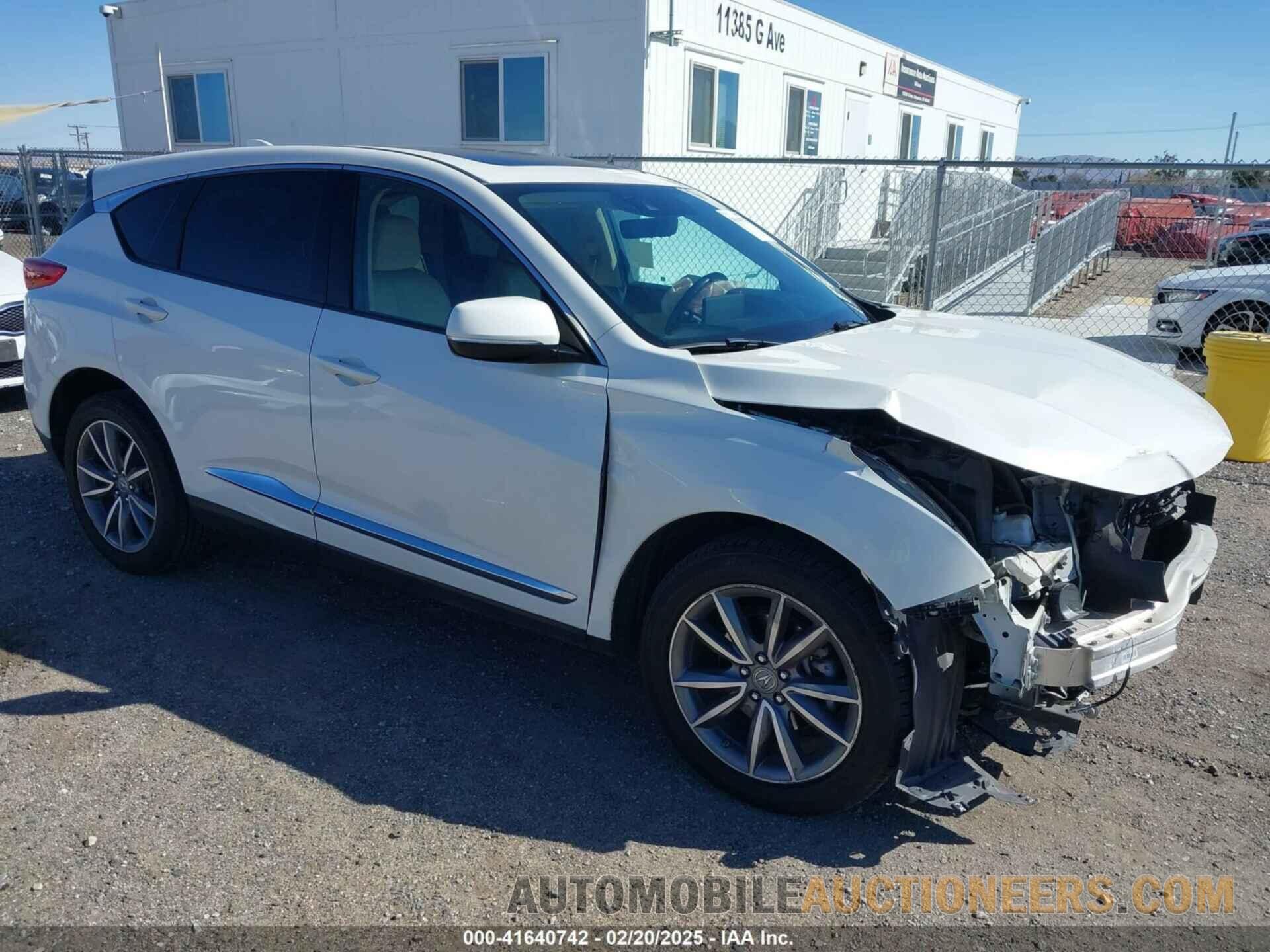 5J8TC1H52KL020943 ACURA RDX 2019