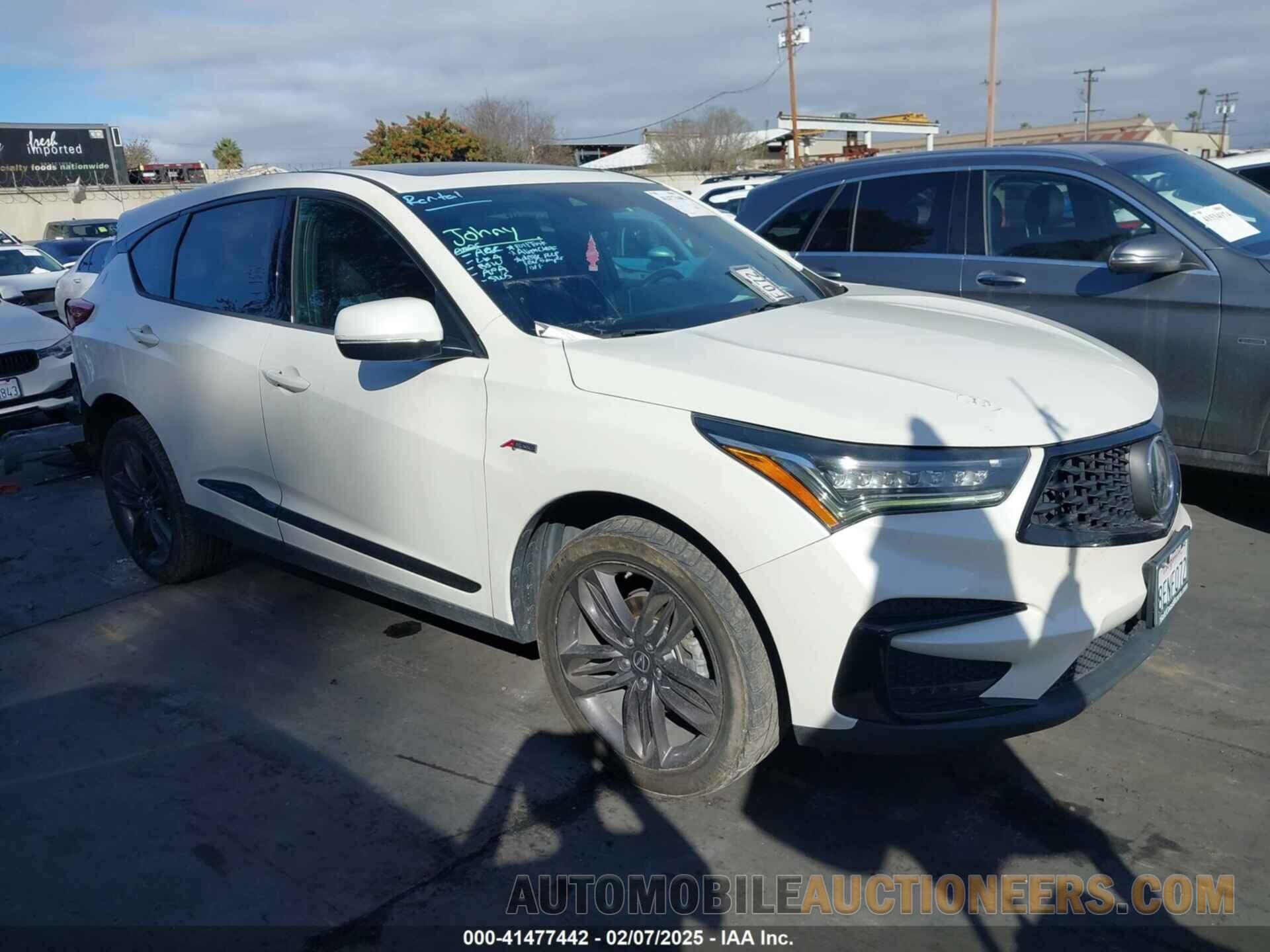 5J8TC1H6XKL002750 ACURA RDX 2019