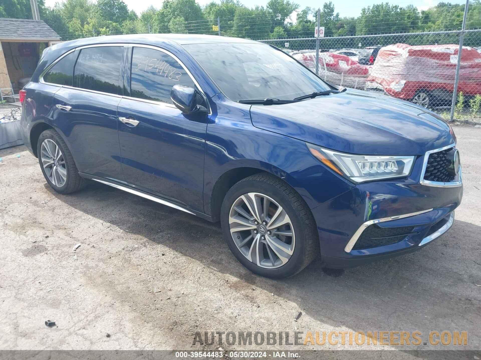 5J8YD4H52HL000267 ACURA MDX 2017