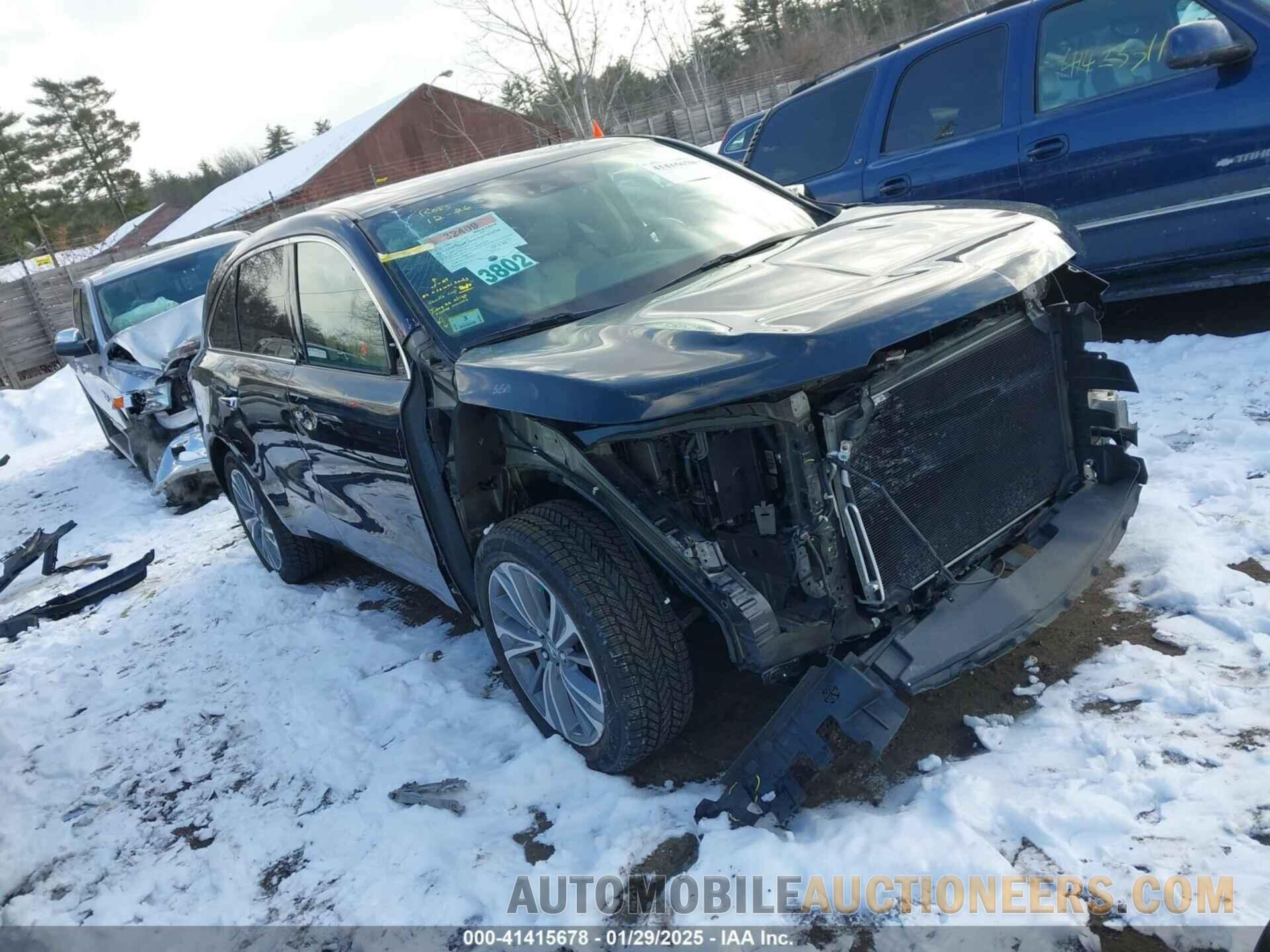 5J8YD4H58JL005141 ACURA MDX 2018