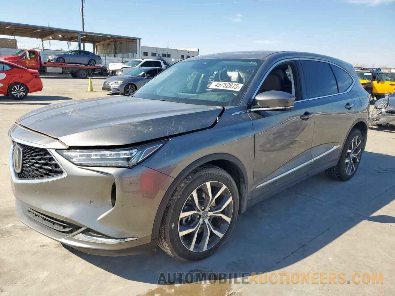 5J8YD9H43NL012136 ACURA MDX 2022