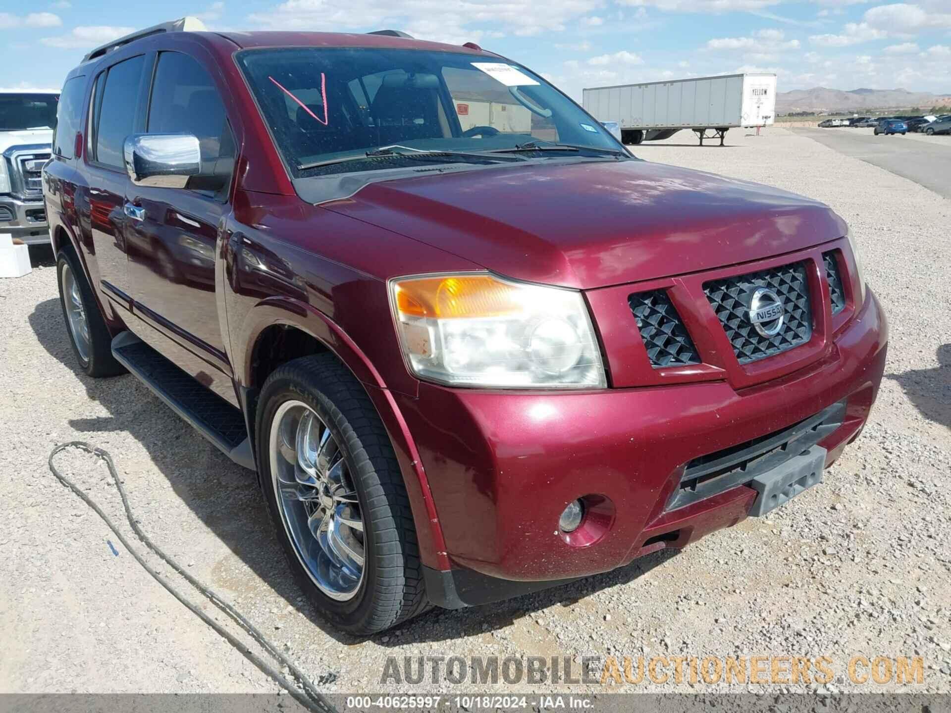 5N1AA0ND0BN606736 NISSAN ARMADA 2011