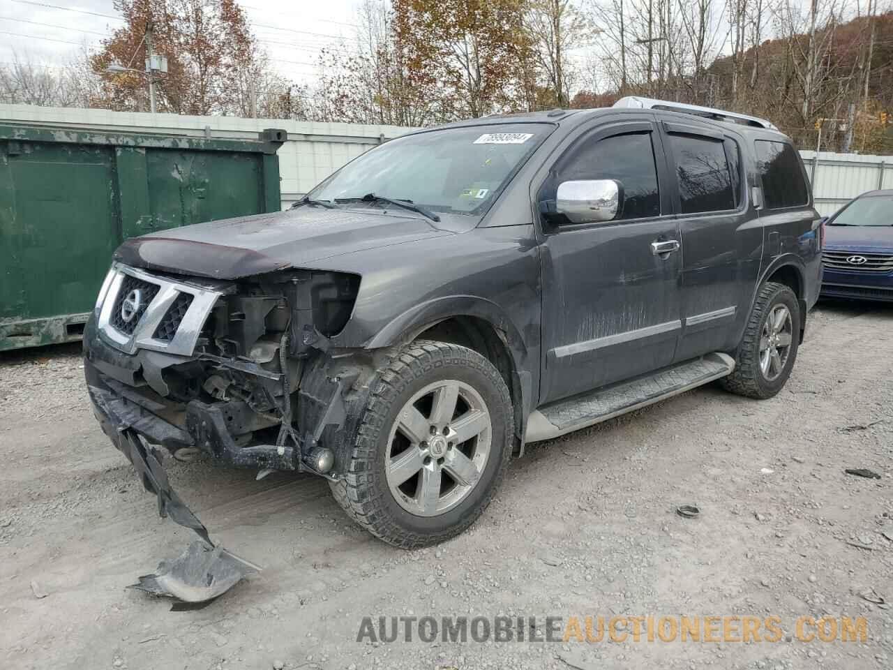 5N1AA0NE5CN602417 NISSAN ARMADA 2012