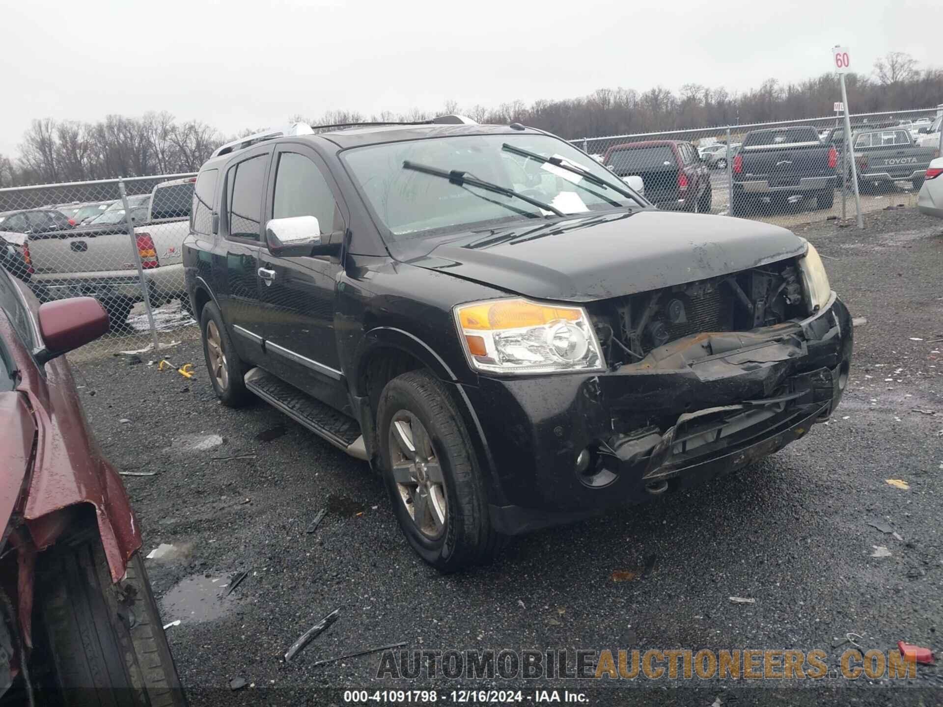 5N1AA0NE8BN604743 NISSAN ARMADA 2011