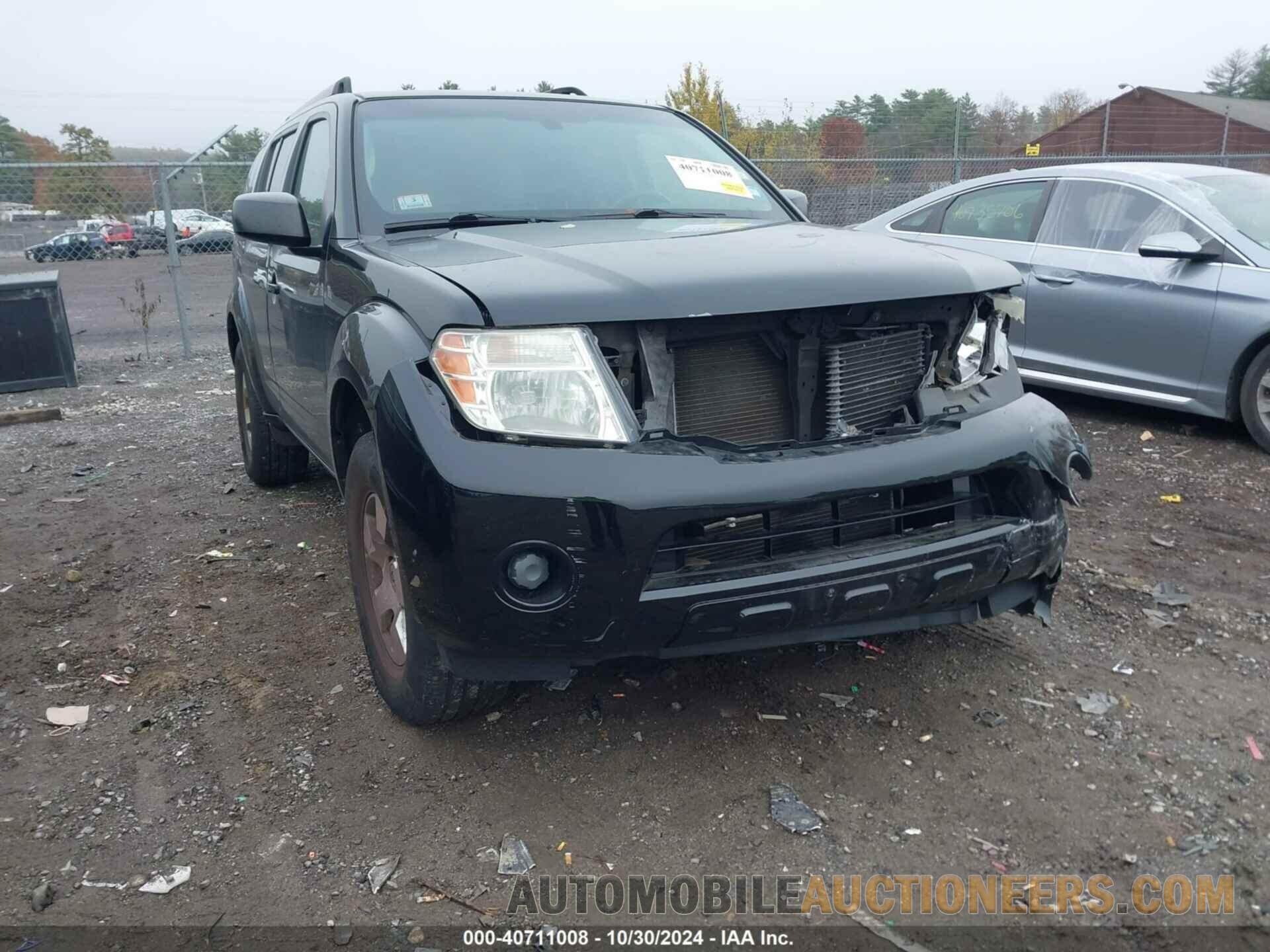 5N1AR1NB2BC605631 NISSAN PATHFINDER 2011