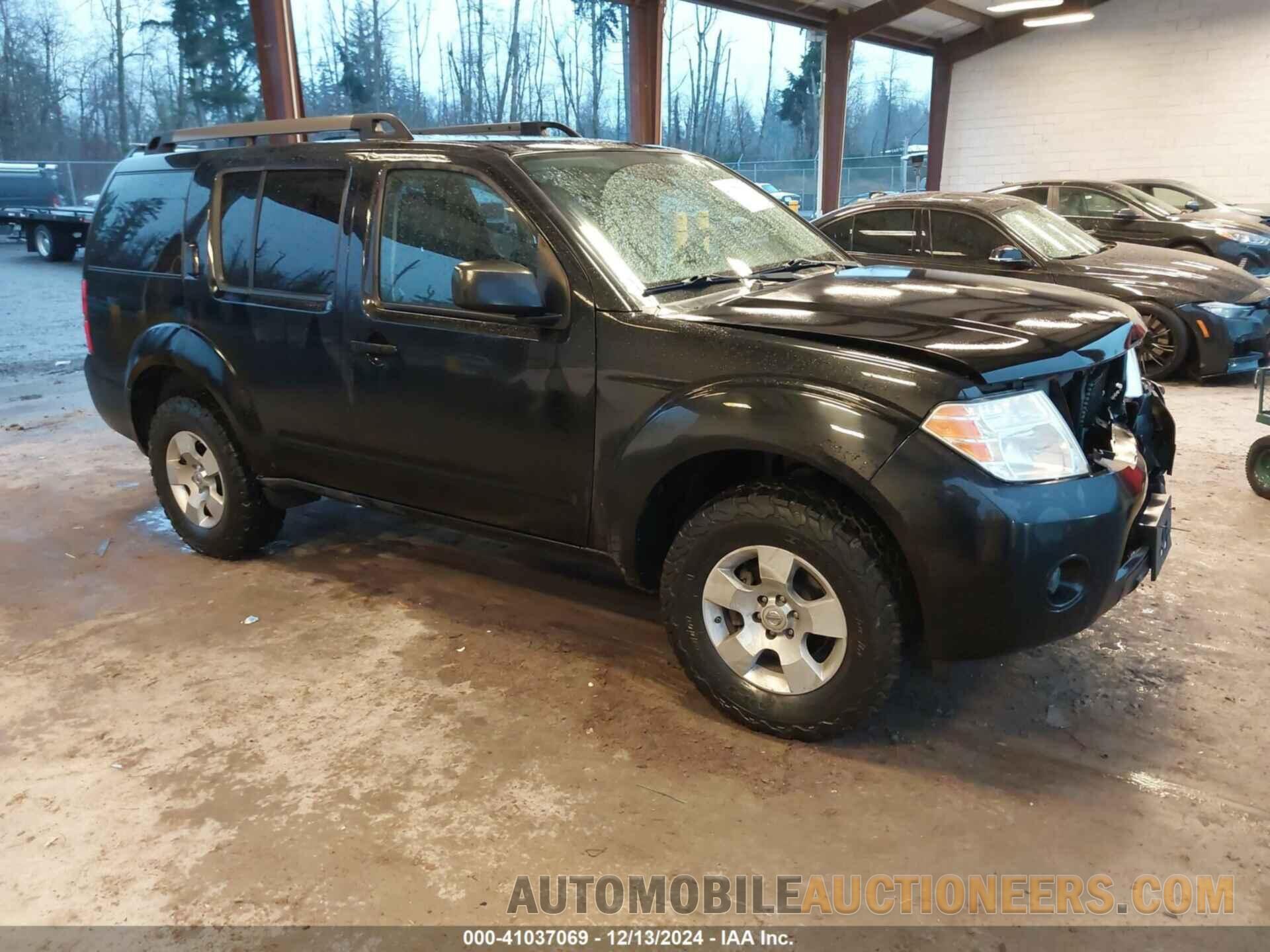 5N1AR1NB2BC612868 NISSAN PATHFINDER 2011