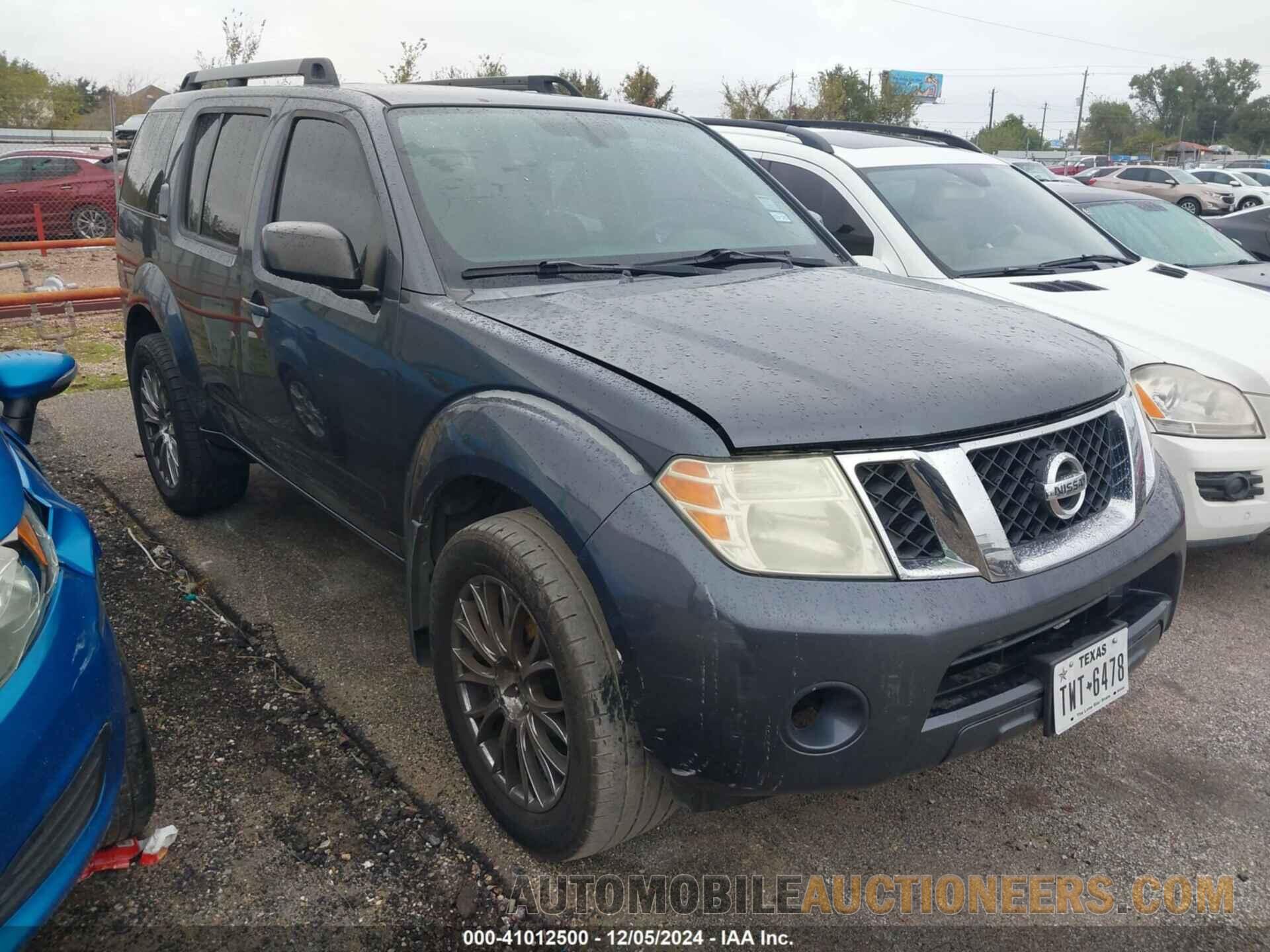 5N1AR1NB2BC612921 NISSAN PATHFINDER 2011