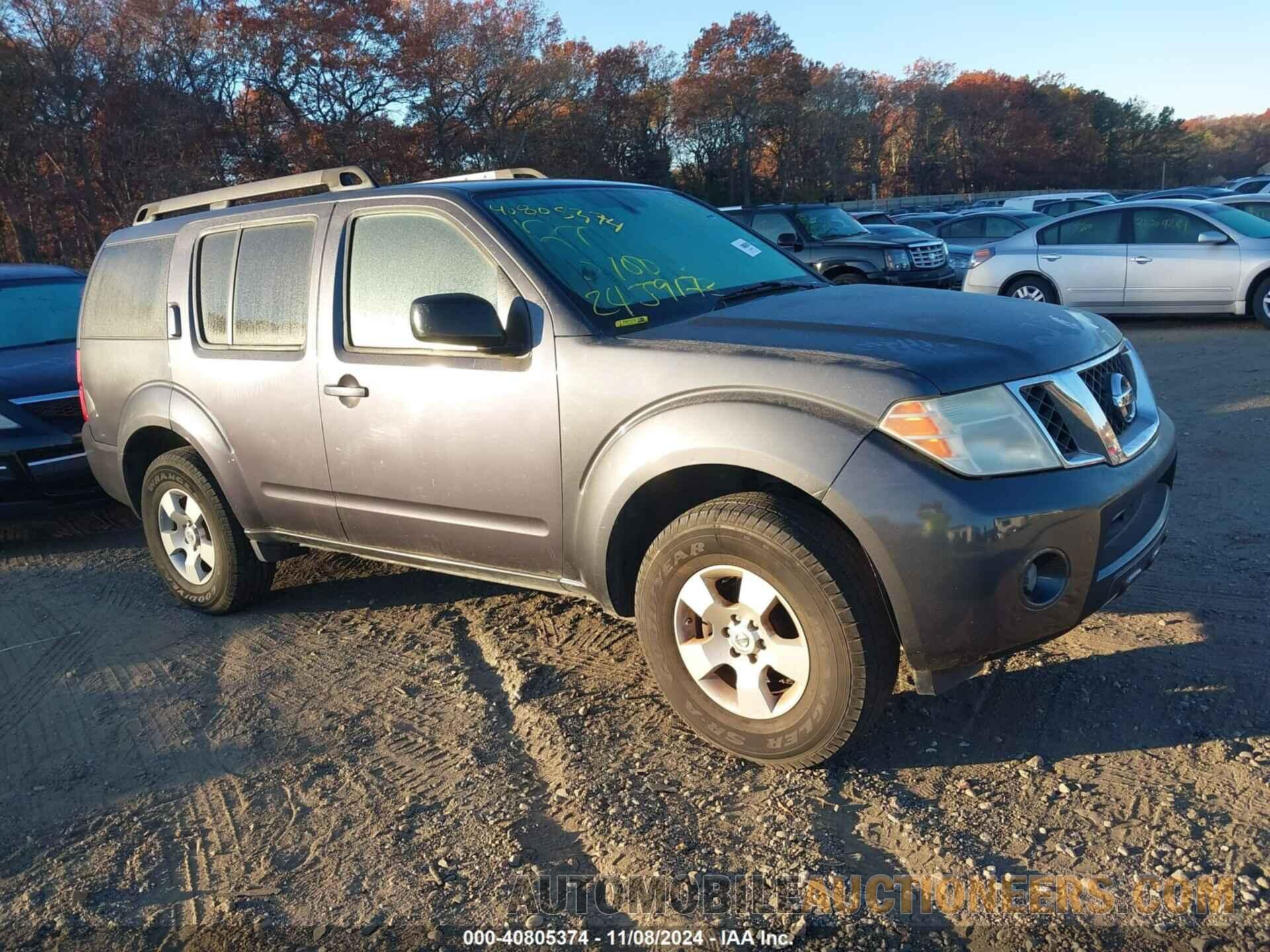 5N1AR1NB7BC608220 NISSAN PATHFINDER 2011