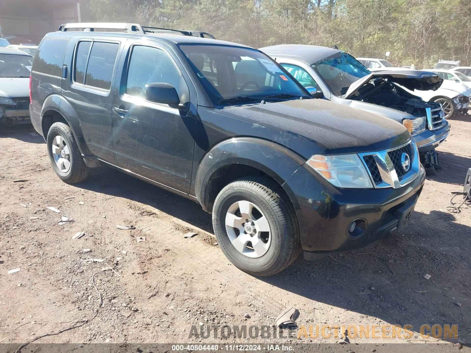 5N1AR1NB9BC631031 NISSAN PATHFINDER 2011