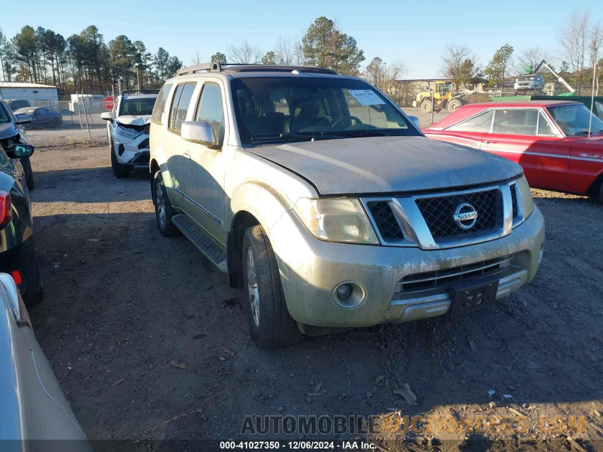 5N1AR1NB9CC629992 NISSAN PATHFINDER 2012