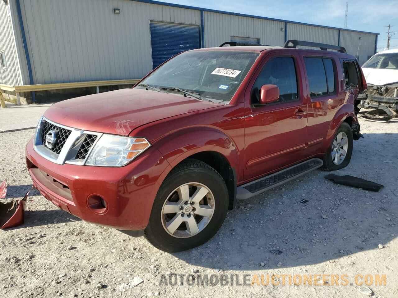 5N1AR1NN4BC602322 NISSAN PATHFINDER 2011